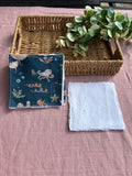 Lot de 3 Lingettes lavables