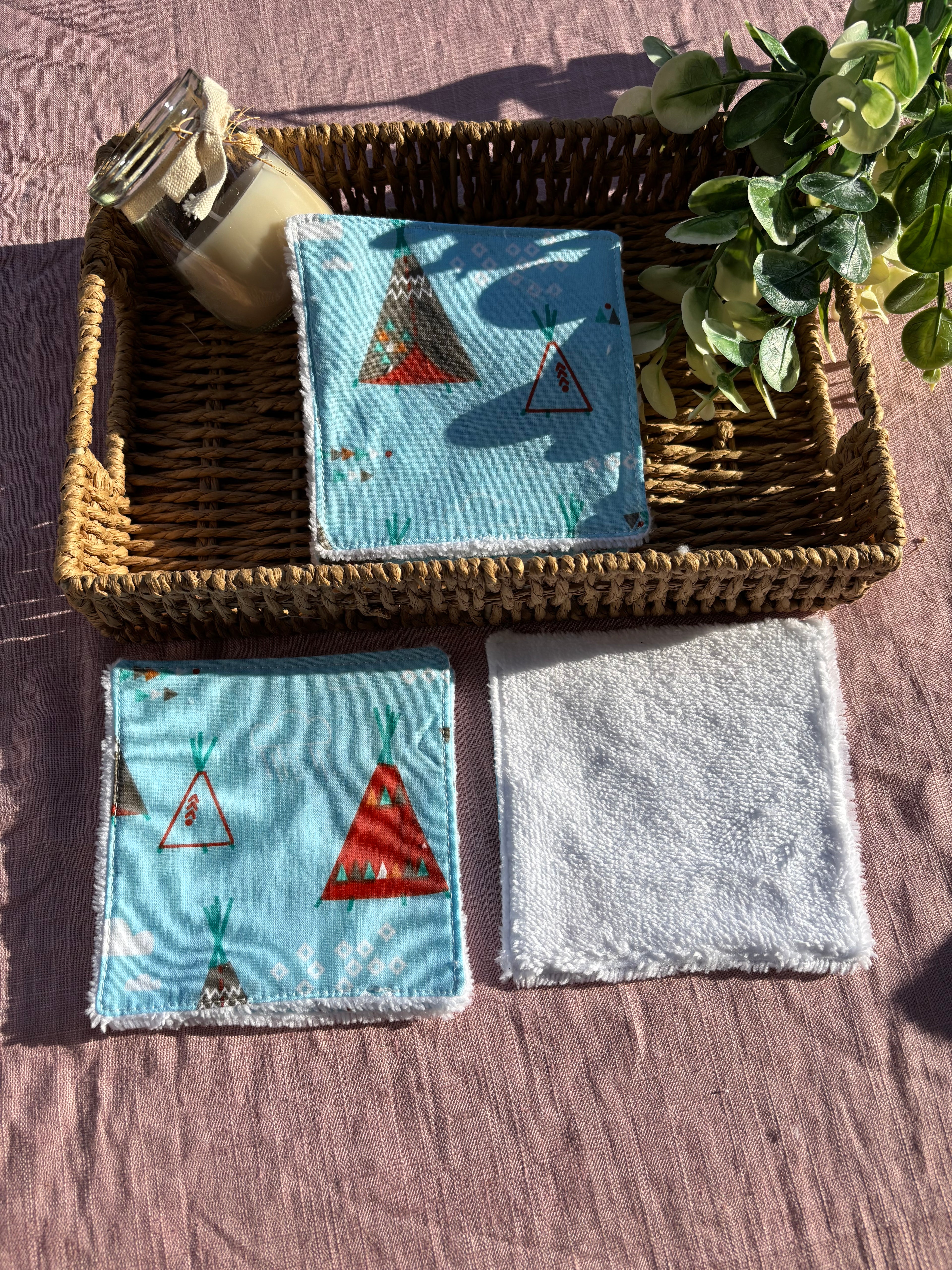 Lot de 5 Lingettes Bébé
