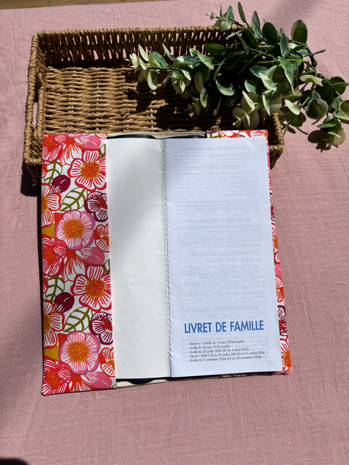 Protège livret de famille