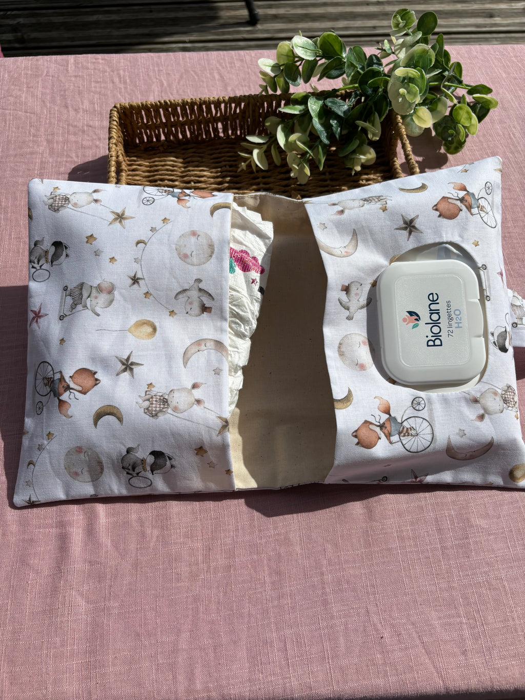 Pochette à langer nomade