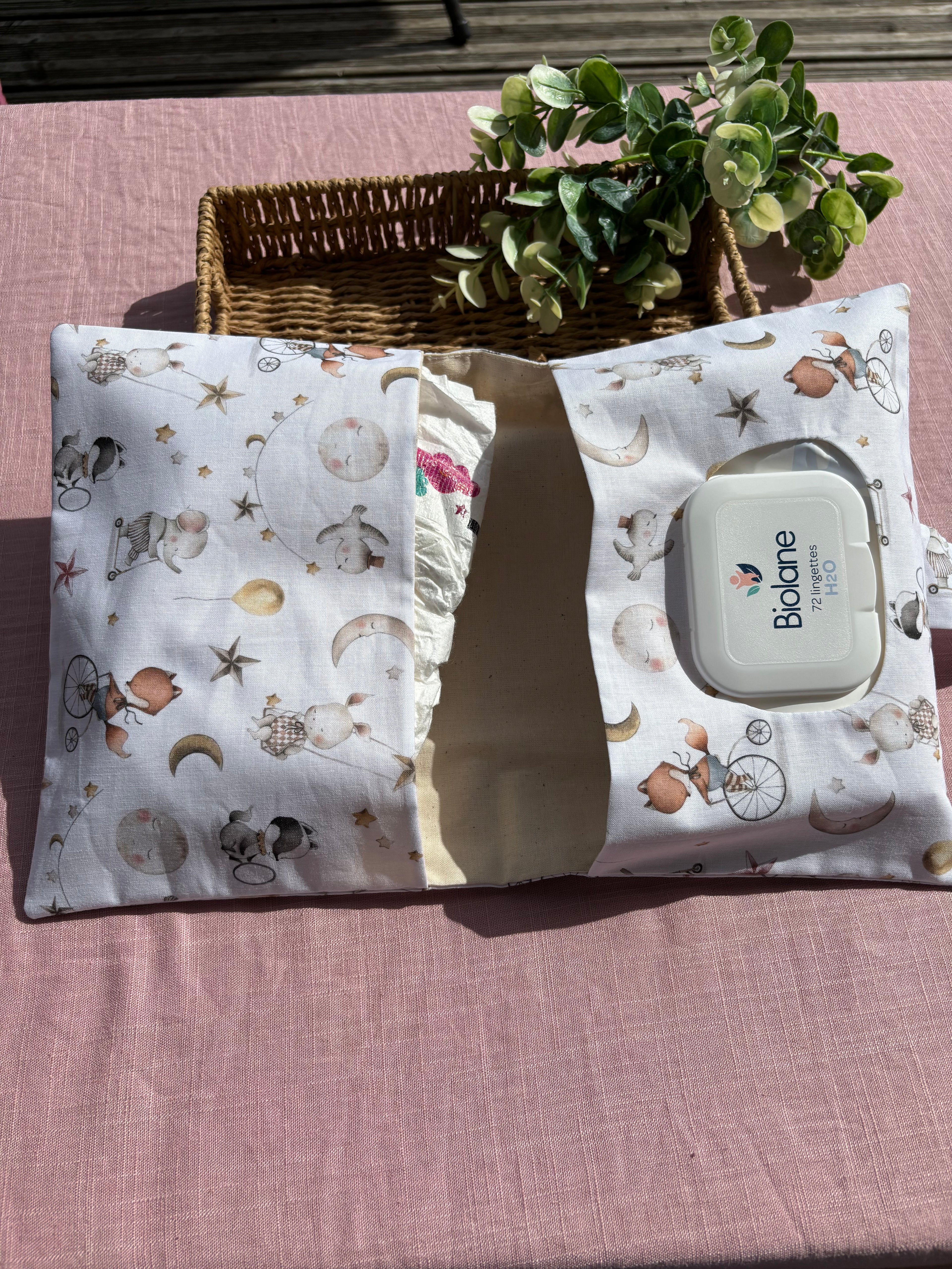 Pochette à langer nomade