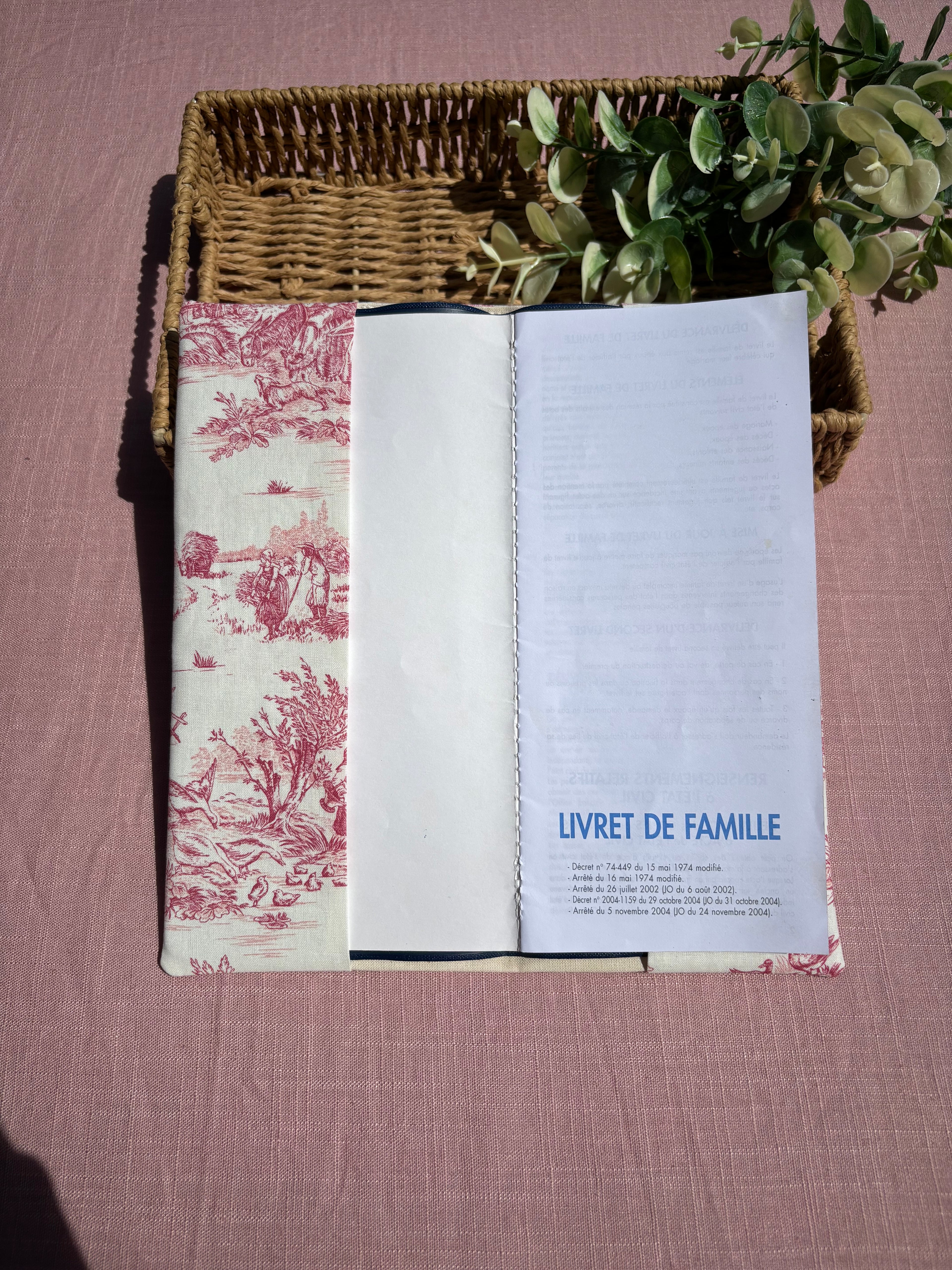 Protège livret de famille