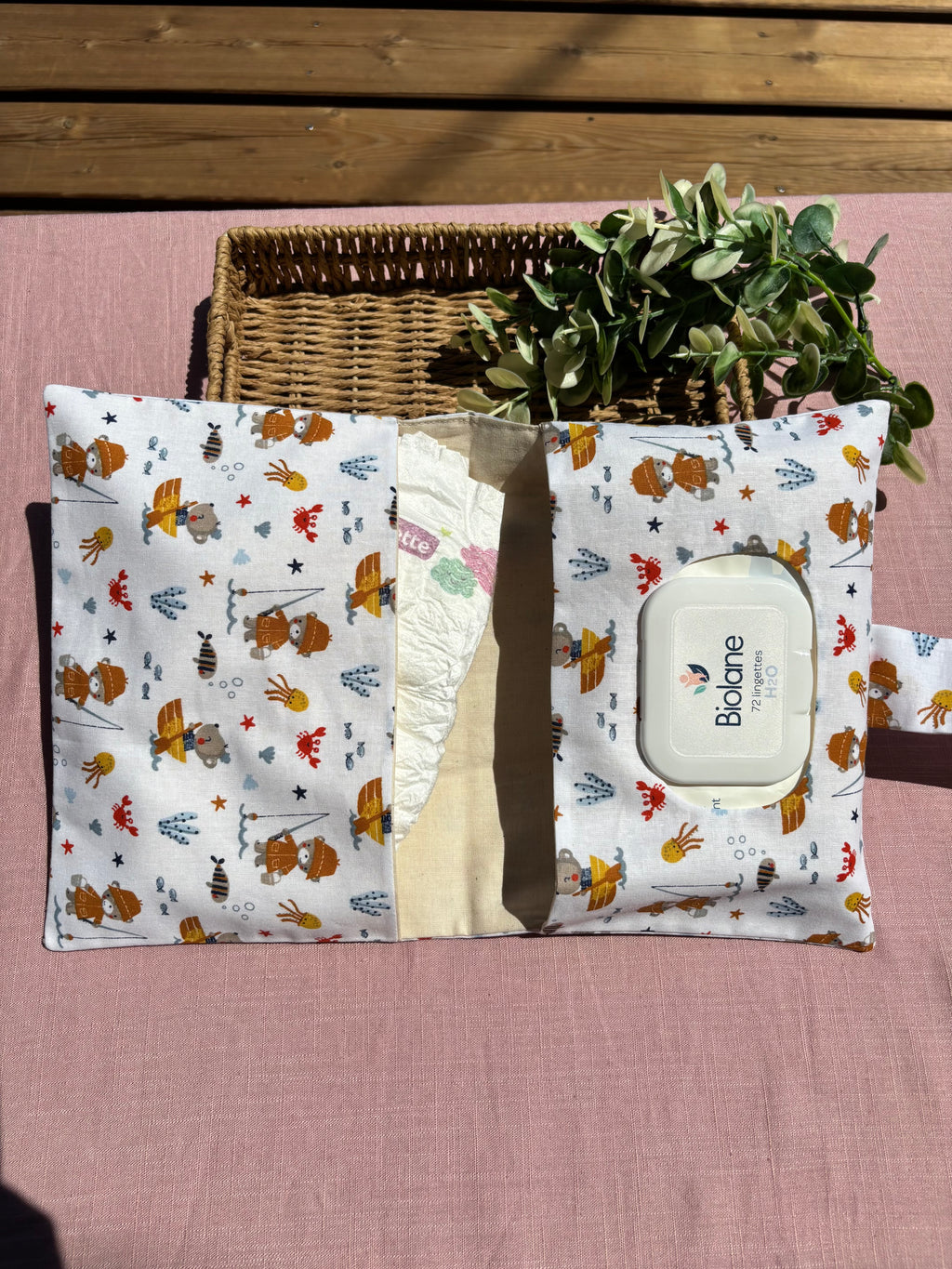 Pochette à langer nomade