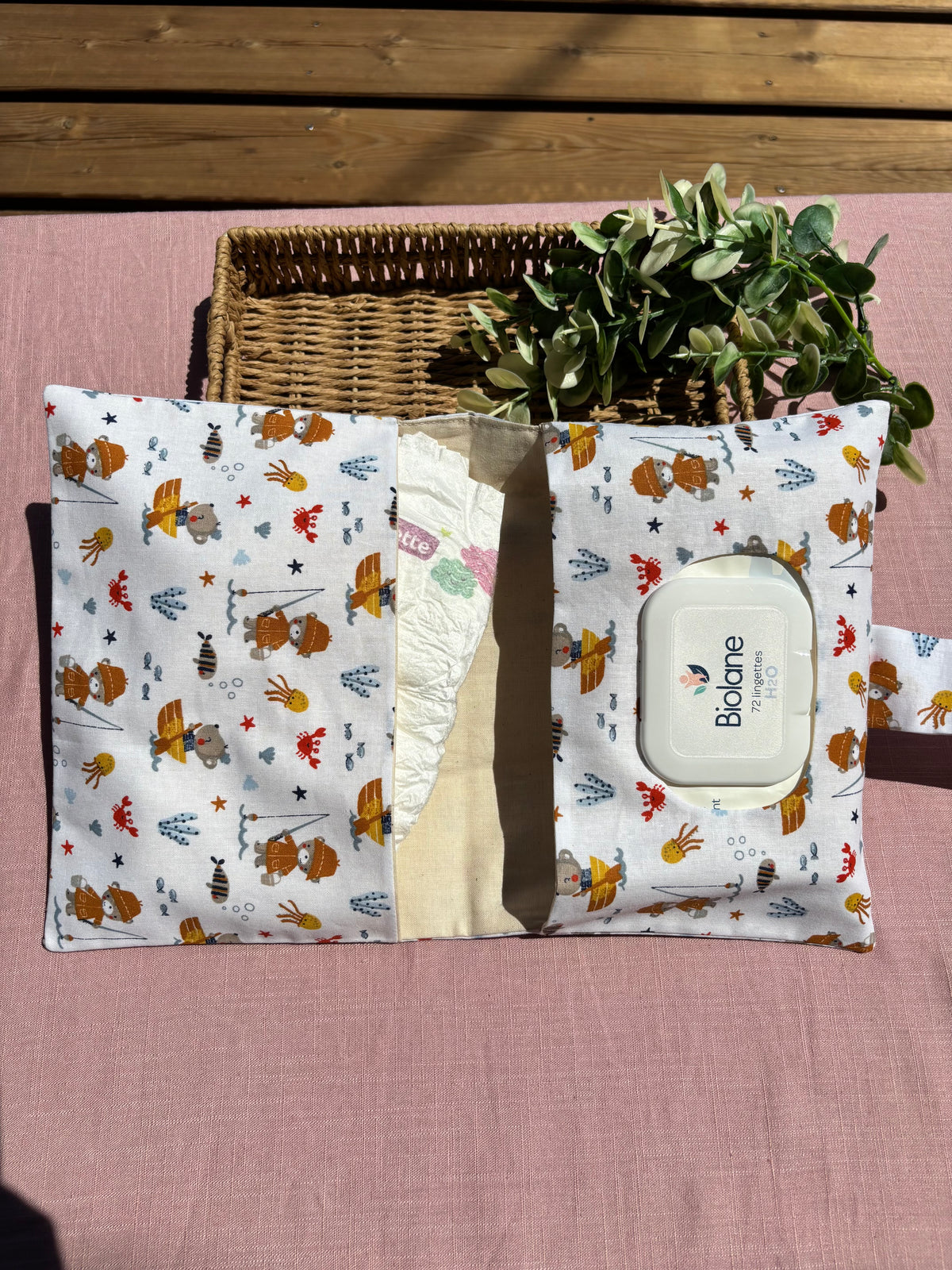 Pochette à langer nomade