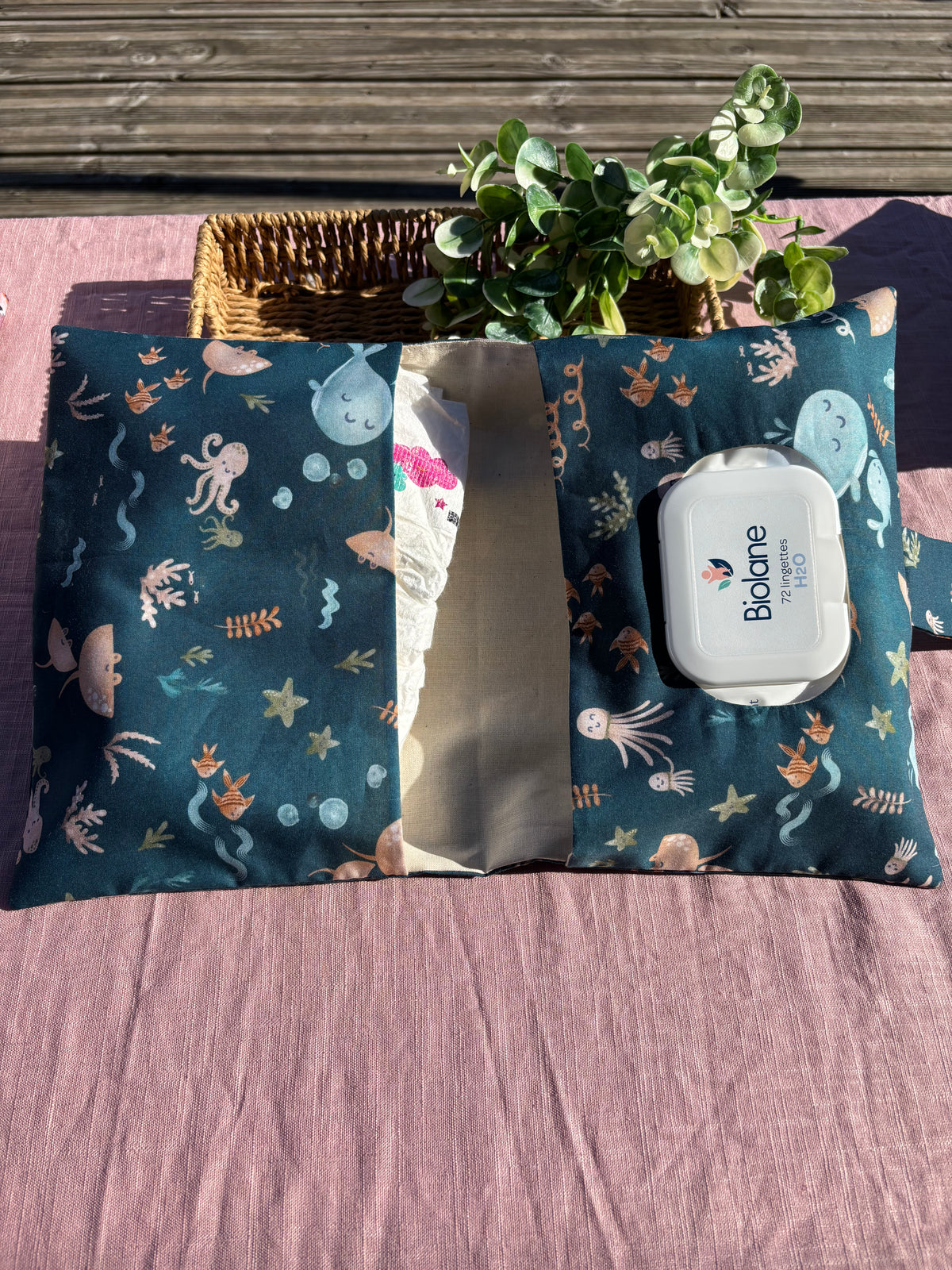 Pochette à langer nomade