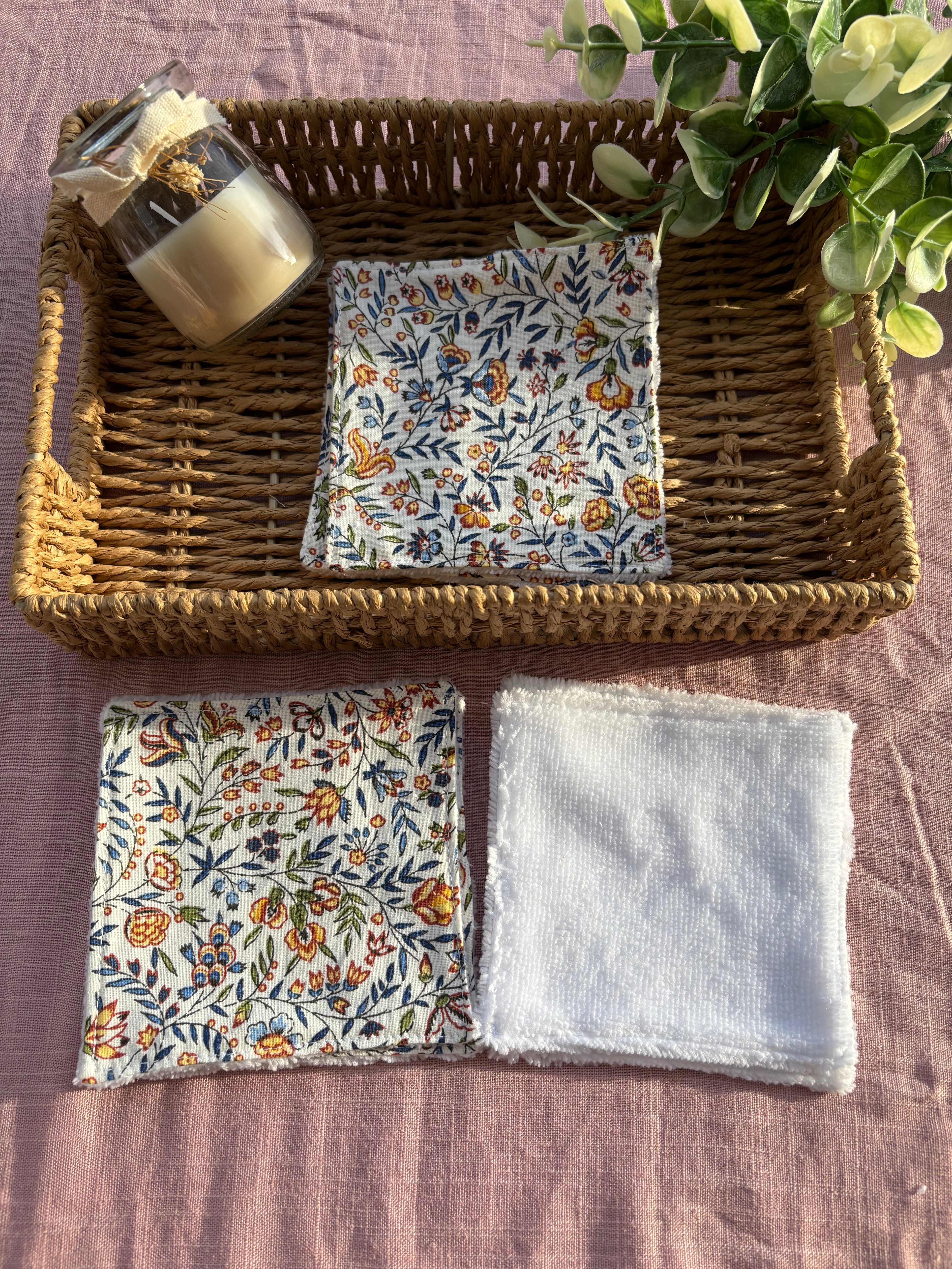 Lot de 6 lingettes démaquillantes