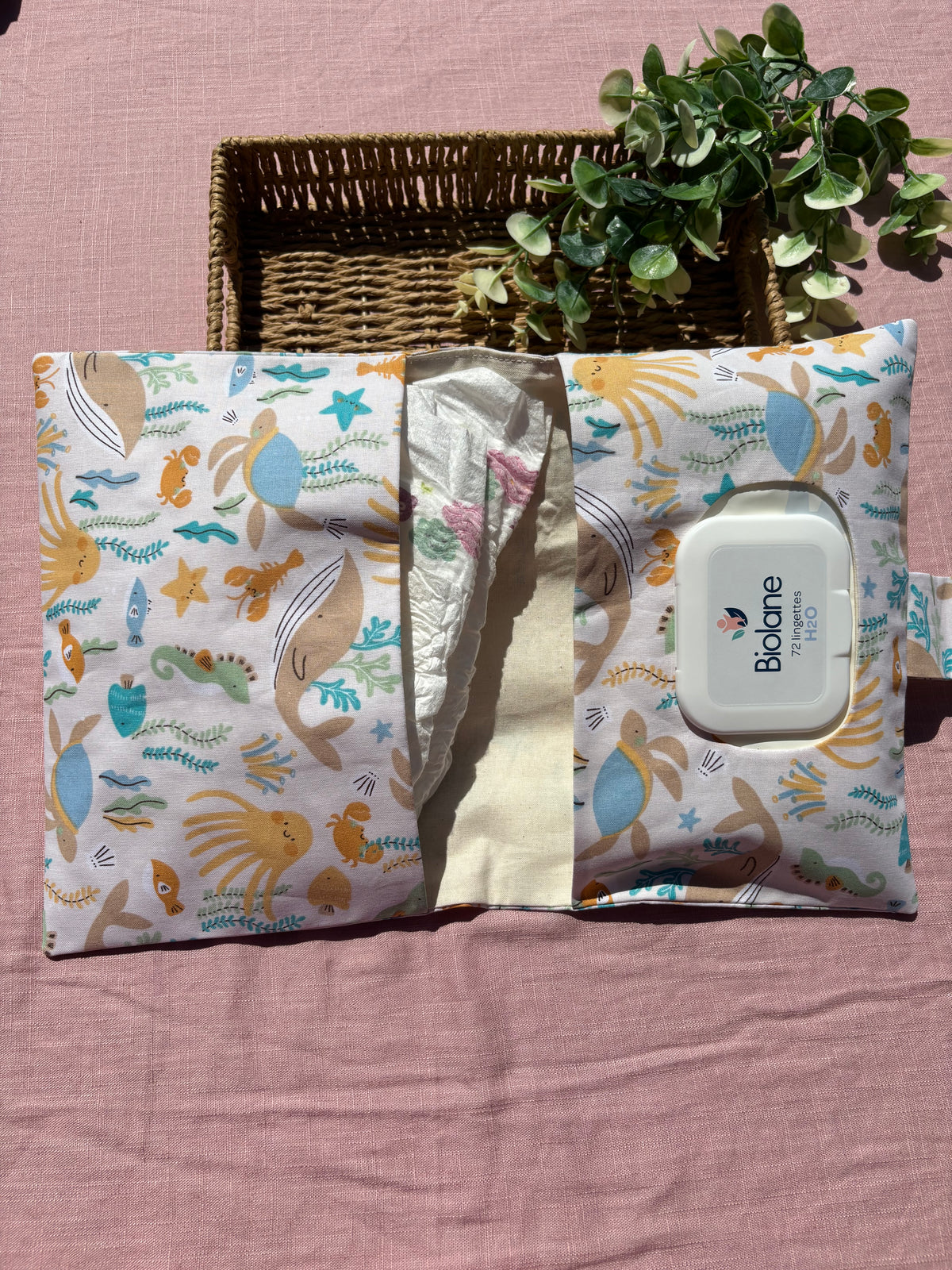 Pochette à langer nomade