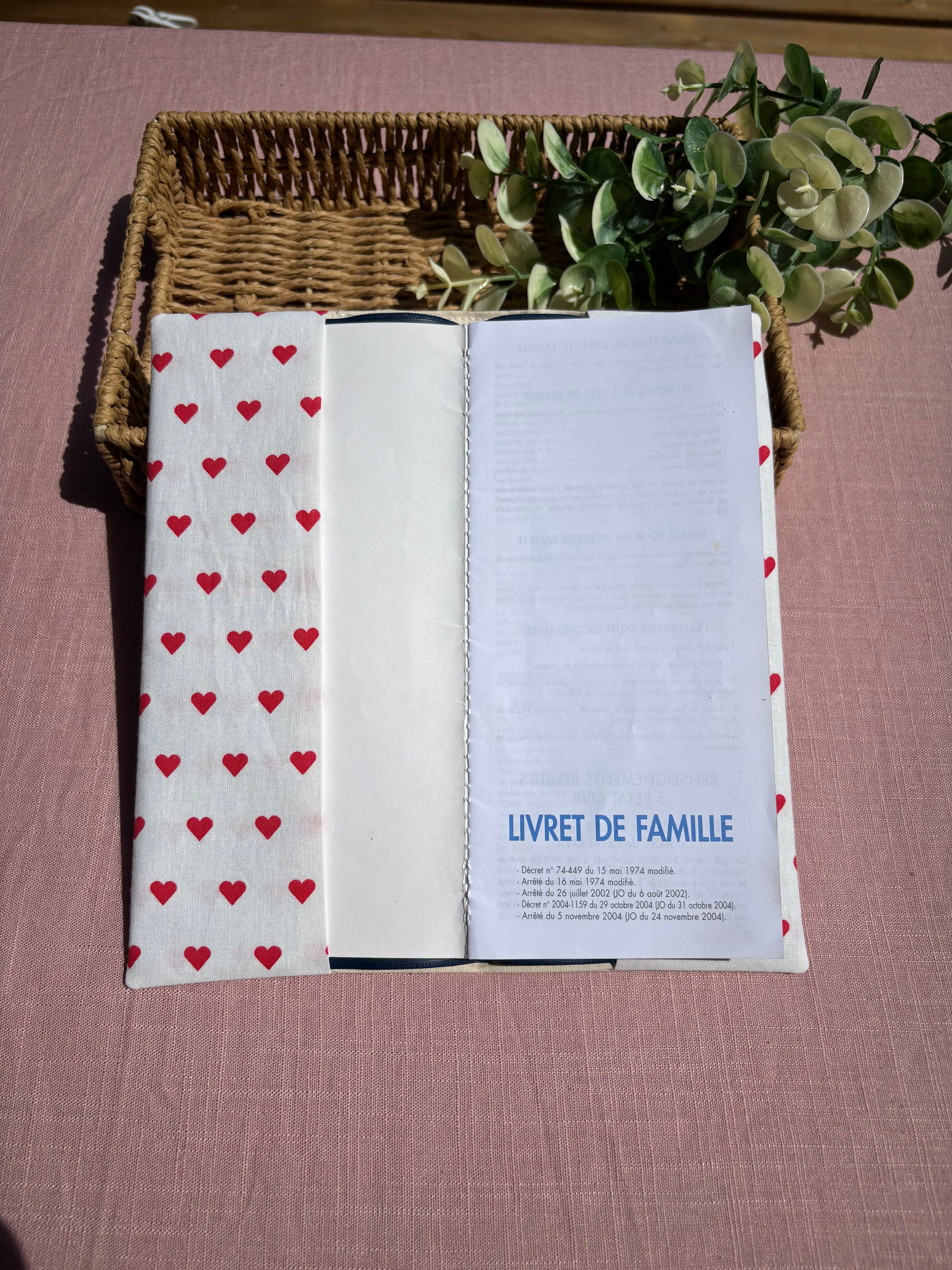 Protège livret de famille