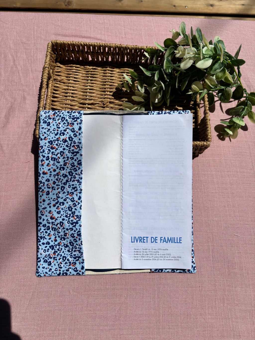 Protège livret de famille