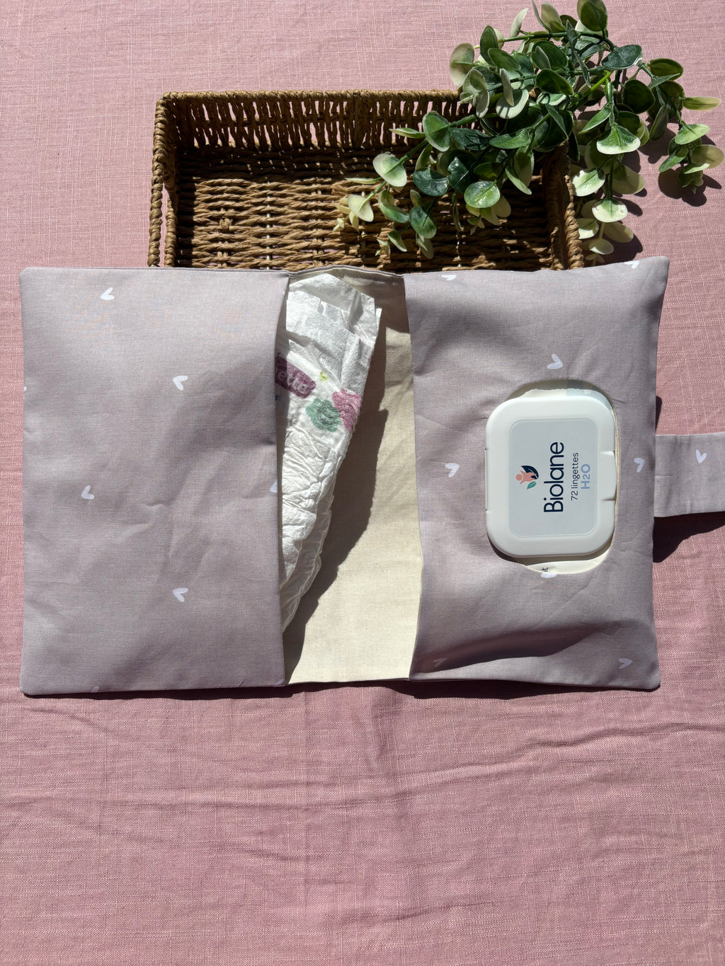 Pochette à langer nomade