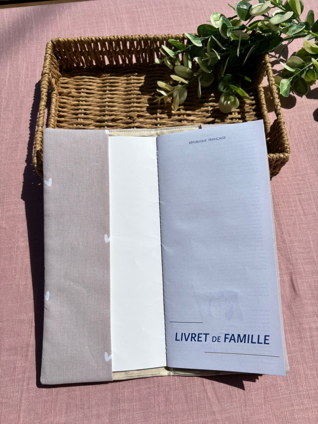 Protège livret de famille