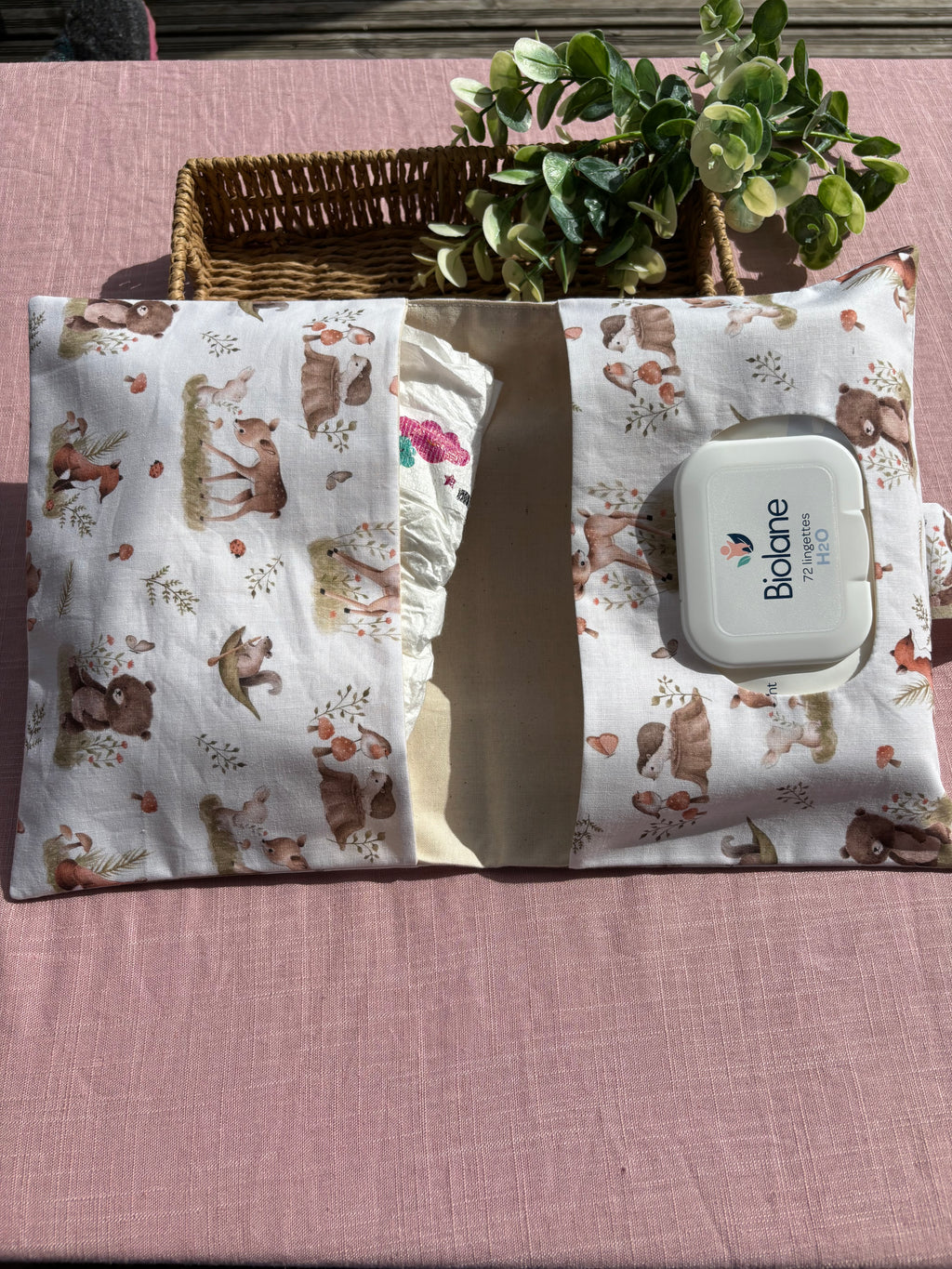 Pochette à langer nomade