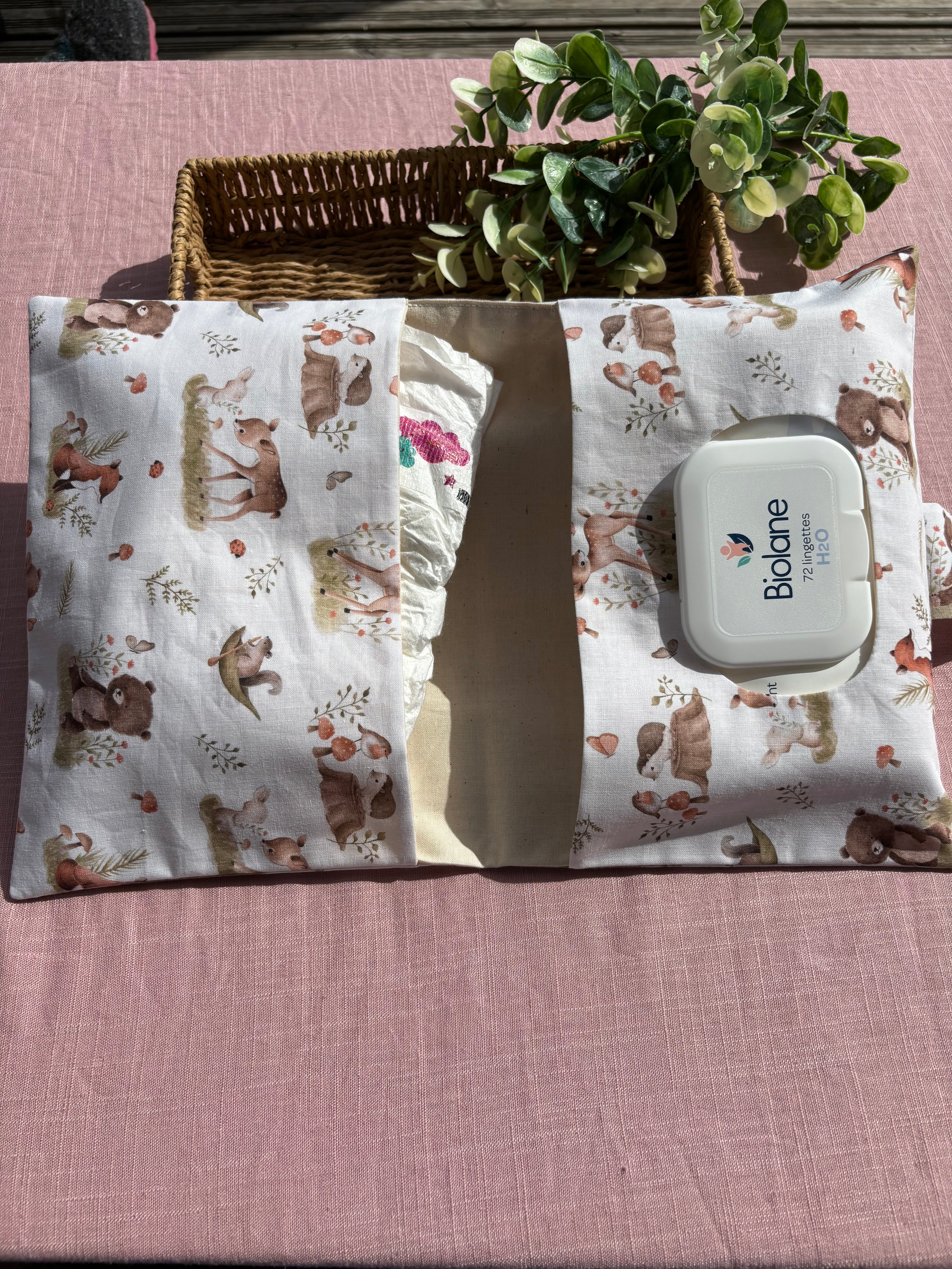 Pochette à langer nomade