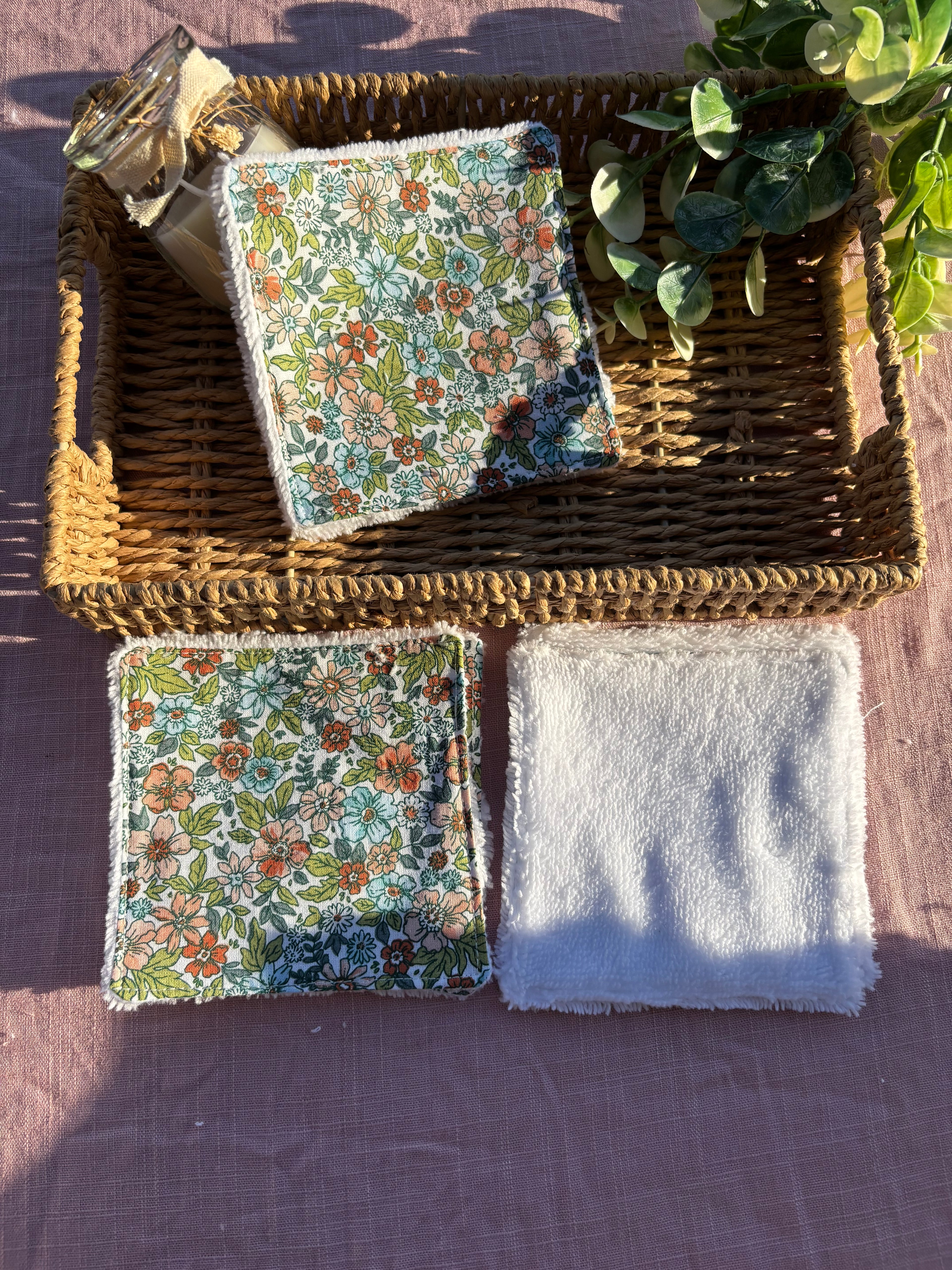 Lot de 6 lingettes démaquillantes