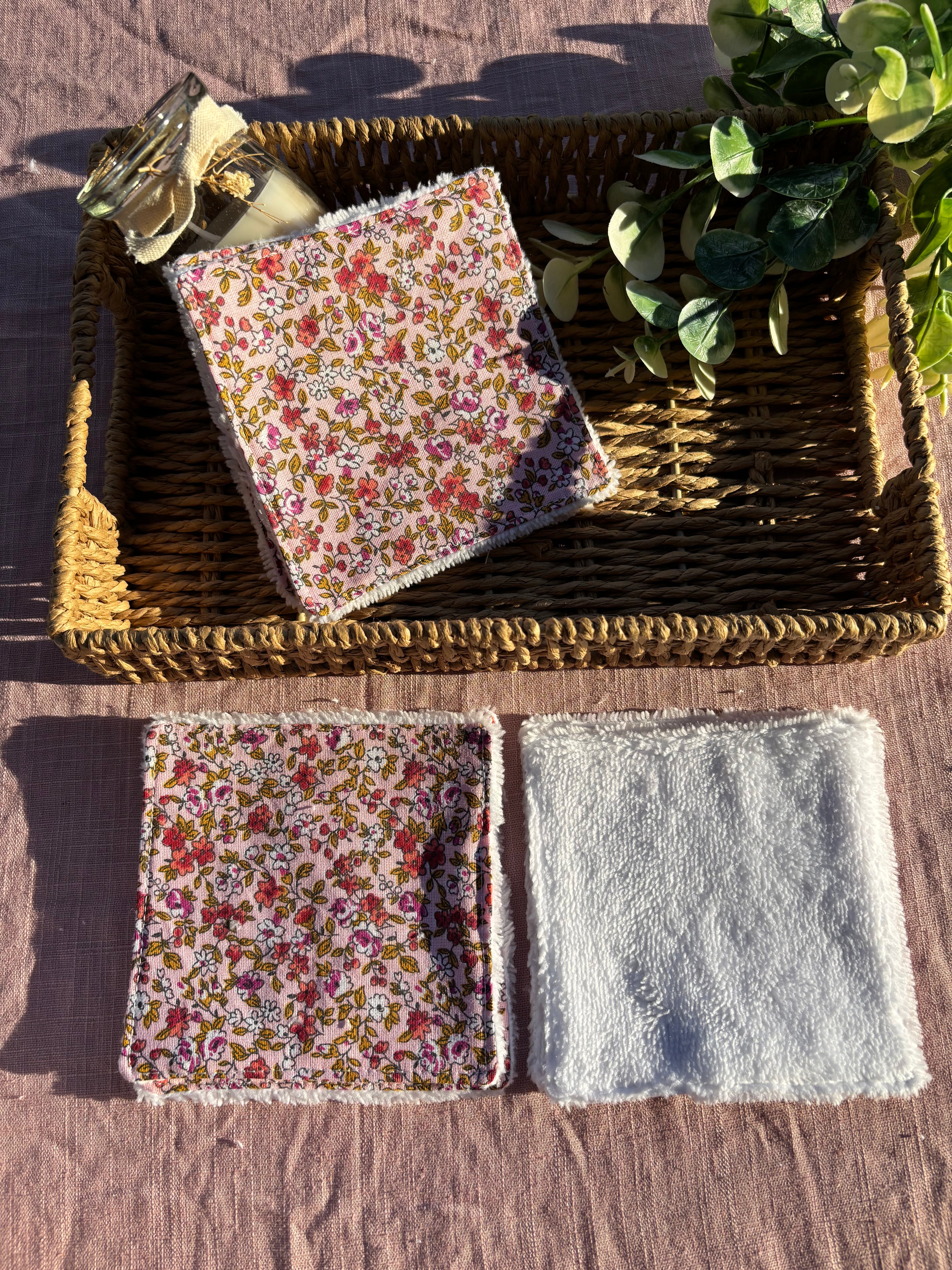 Lot de 6 lingettes démaquillantes