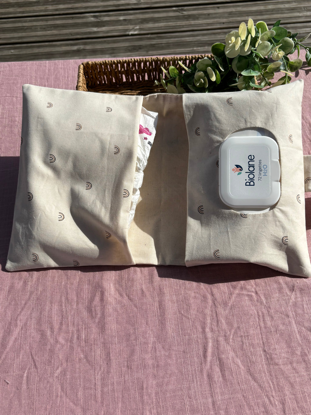 Pochette à langer nomade