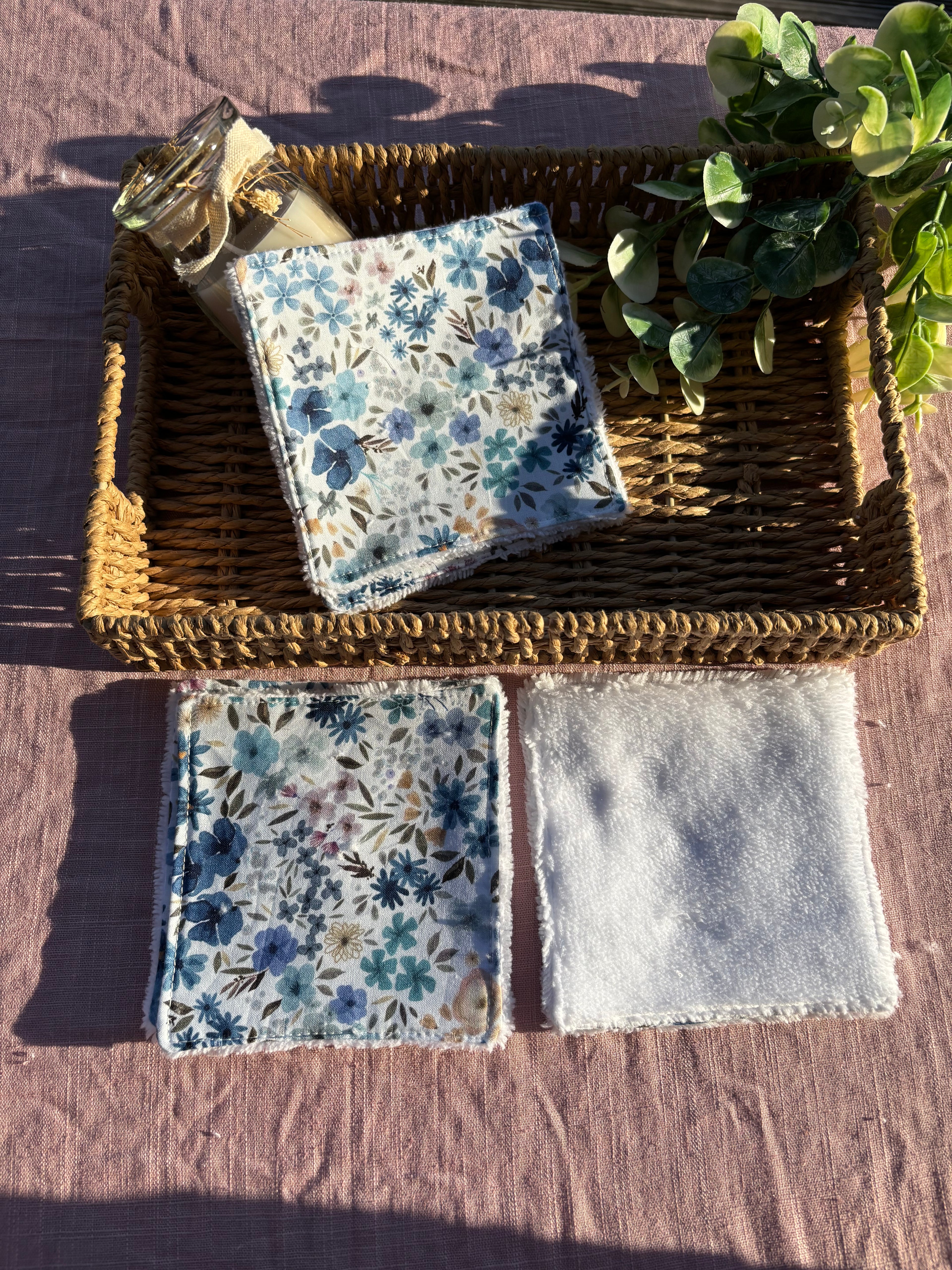 Lot de 6 lingettes démaquillantes