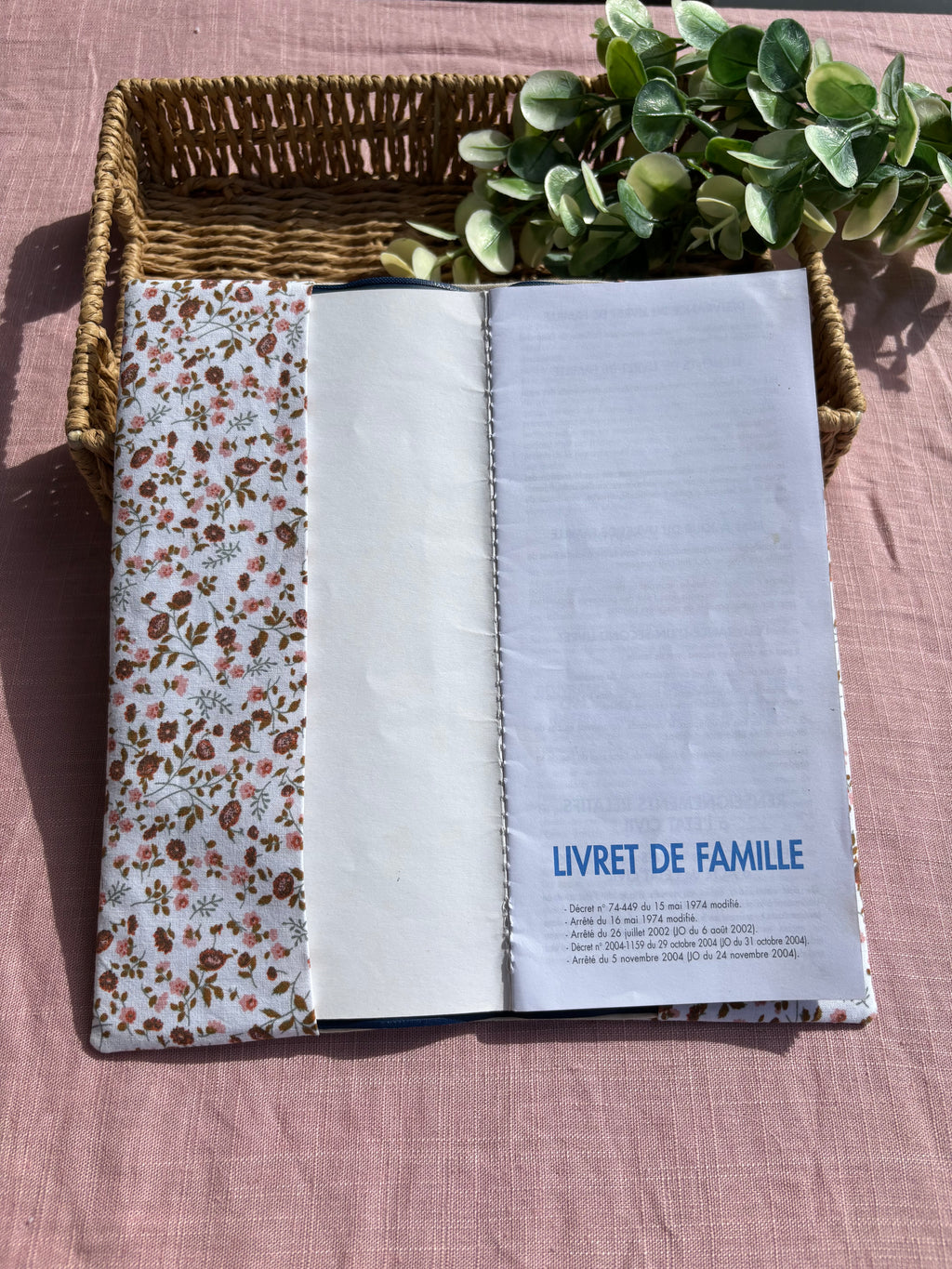 Protège livret de famille