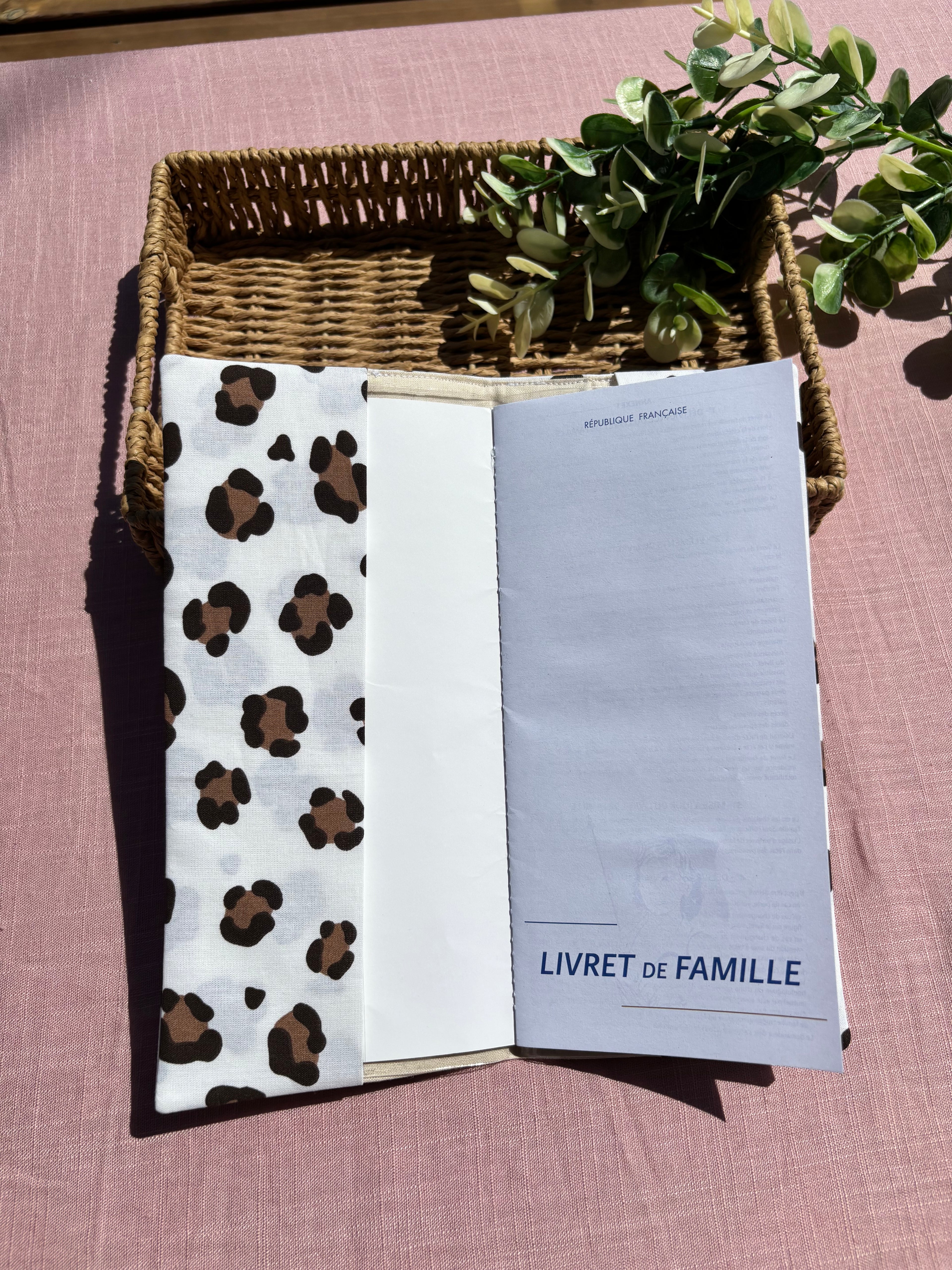 Protège livret de famille