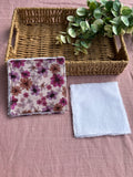 Lot de 3 Lingettes lavables