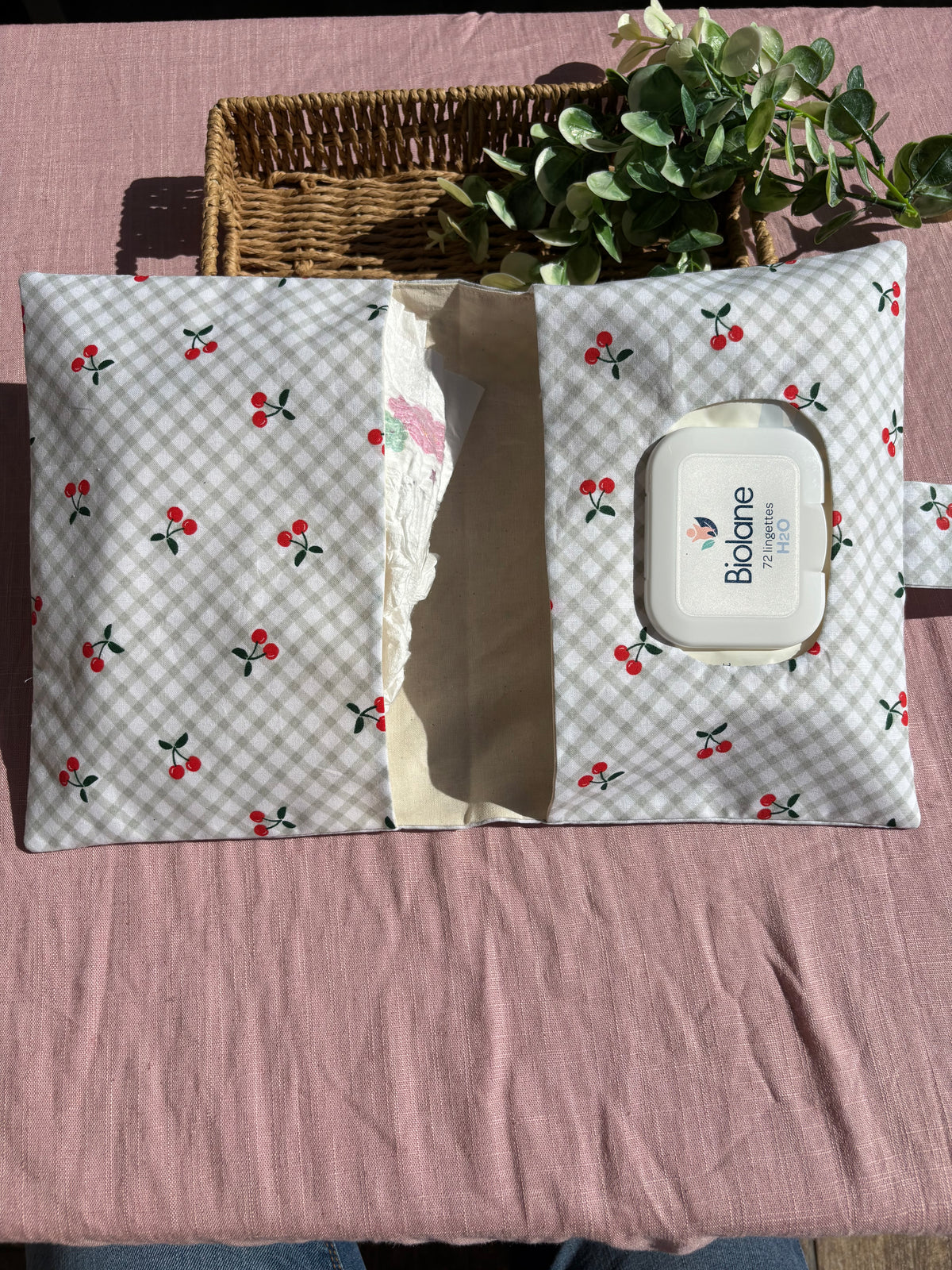 Pochette à langer nomade