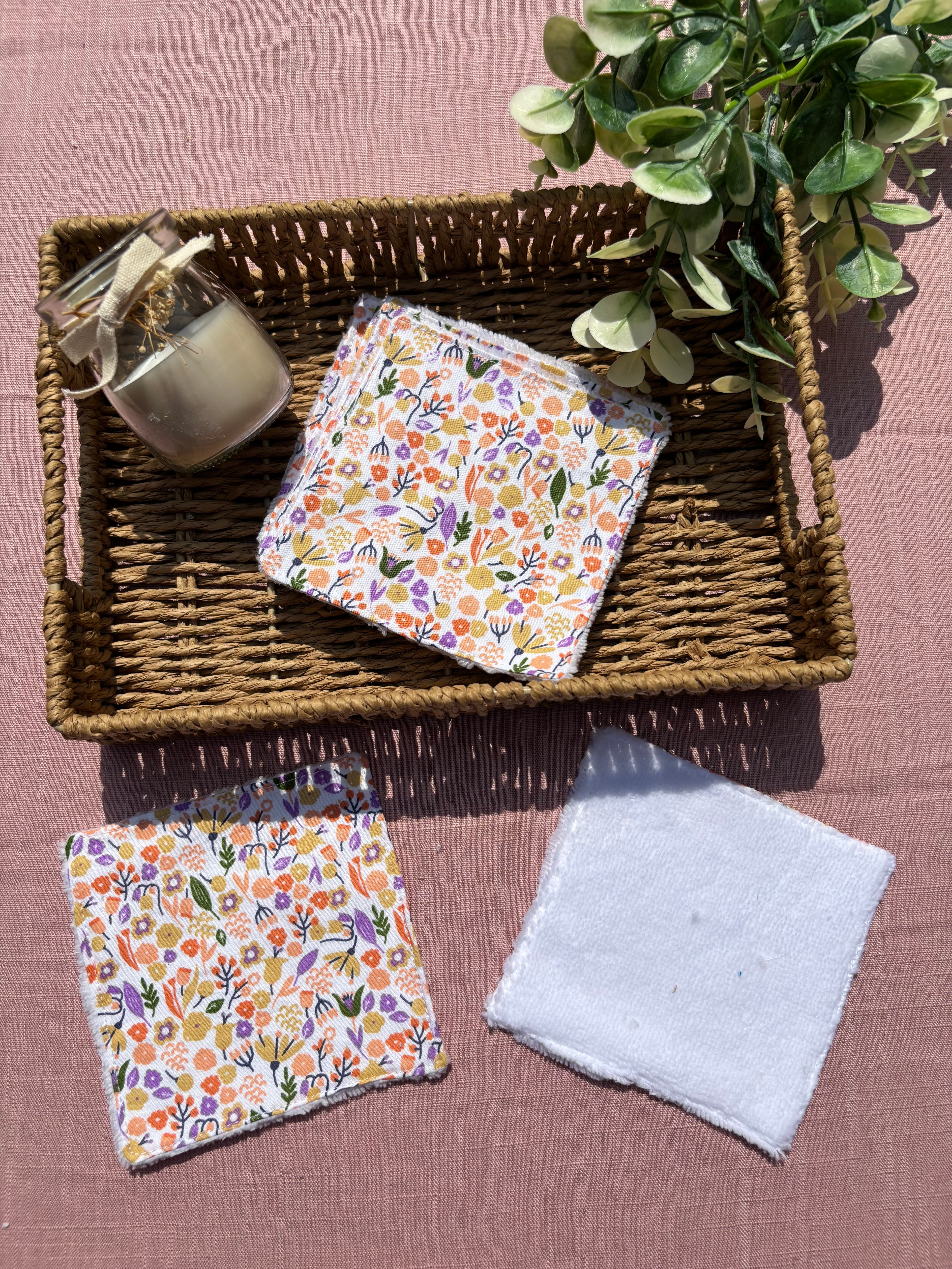 Lot de 6 lingettes démaquillantes