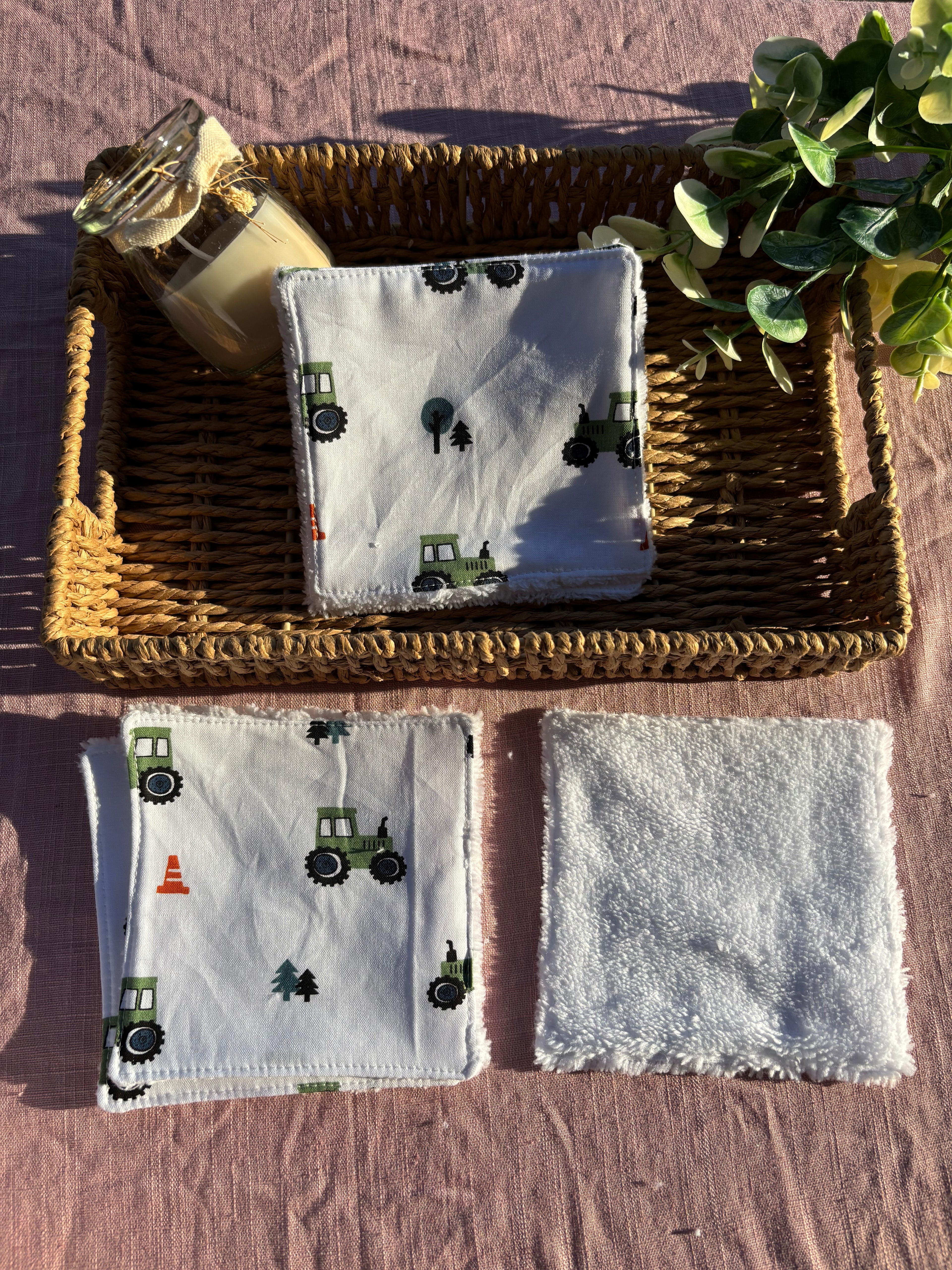 Lot de 5 Lingettes Bébé