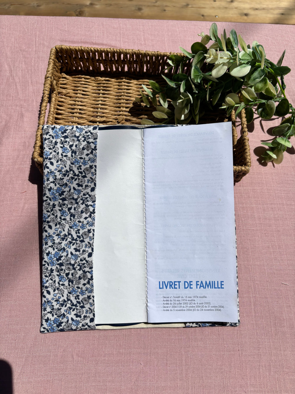 Protège livret de famille