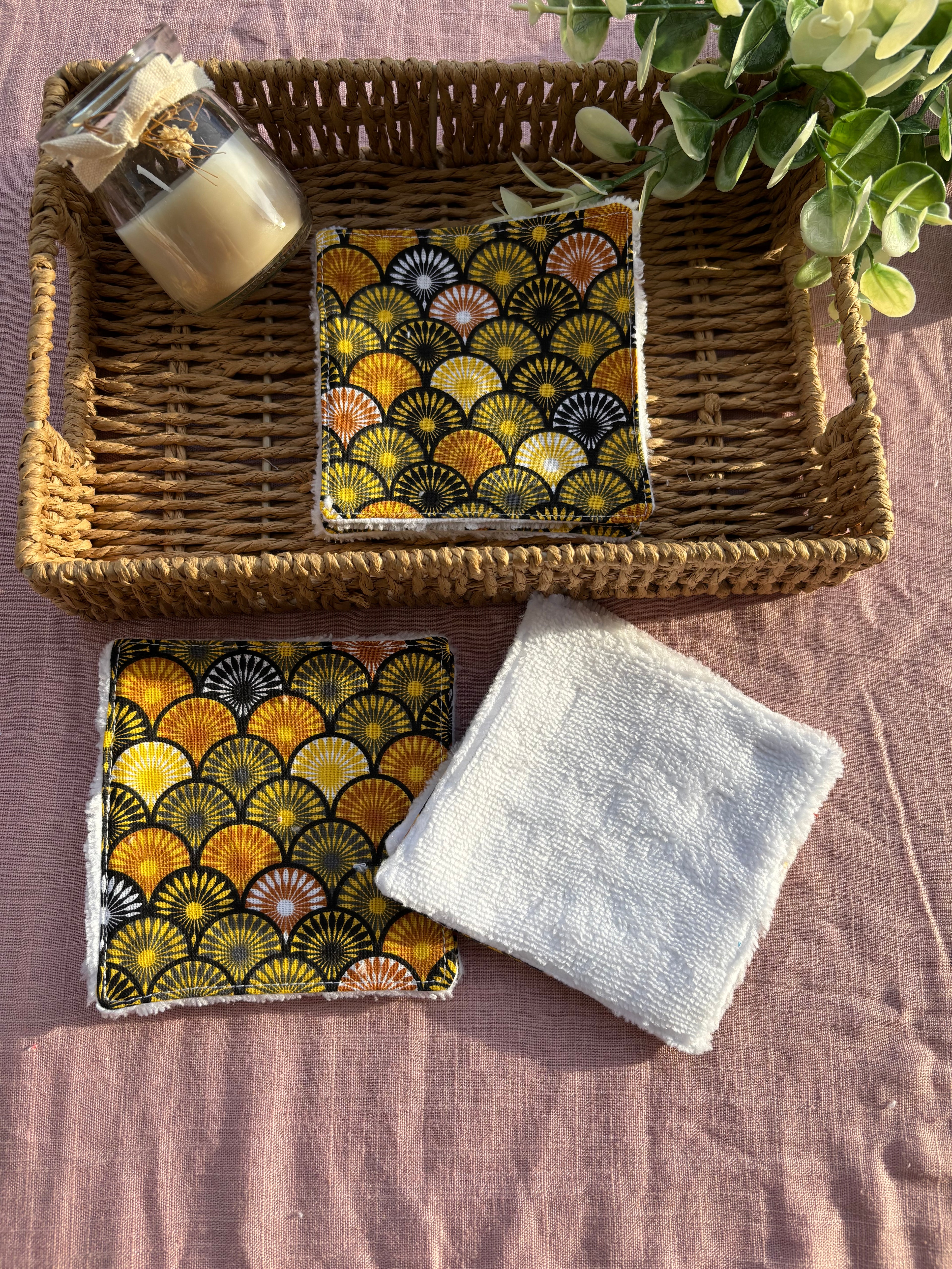 Lot de 6 lingettes démaquillantes