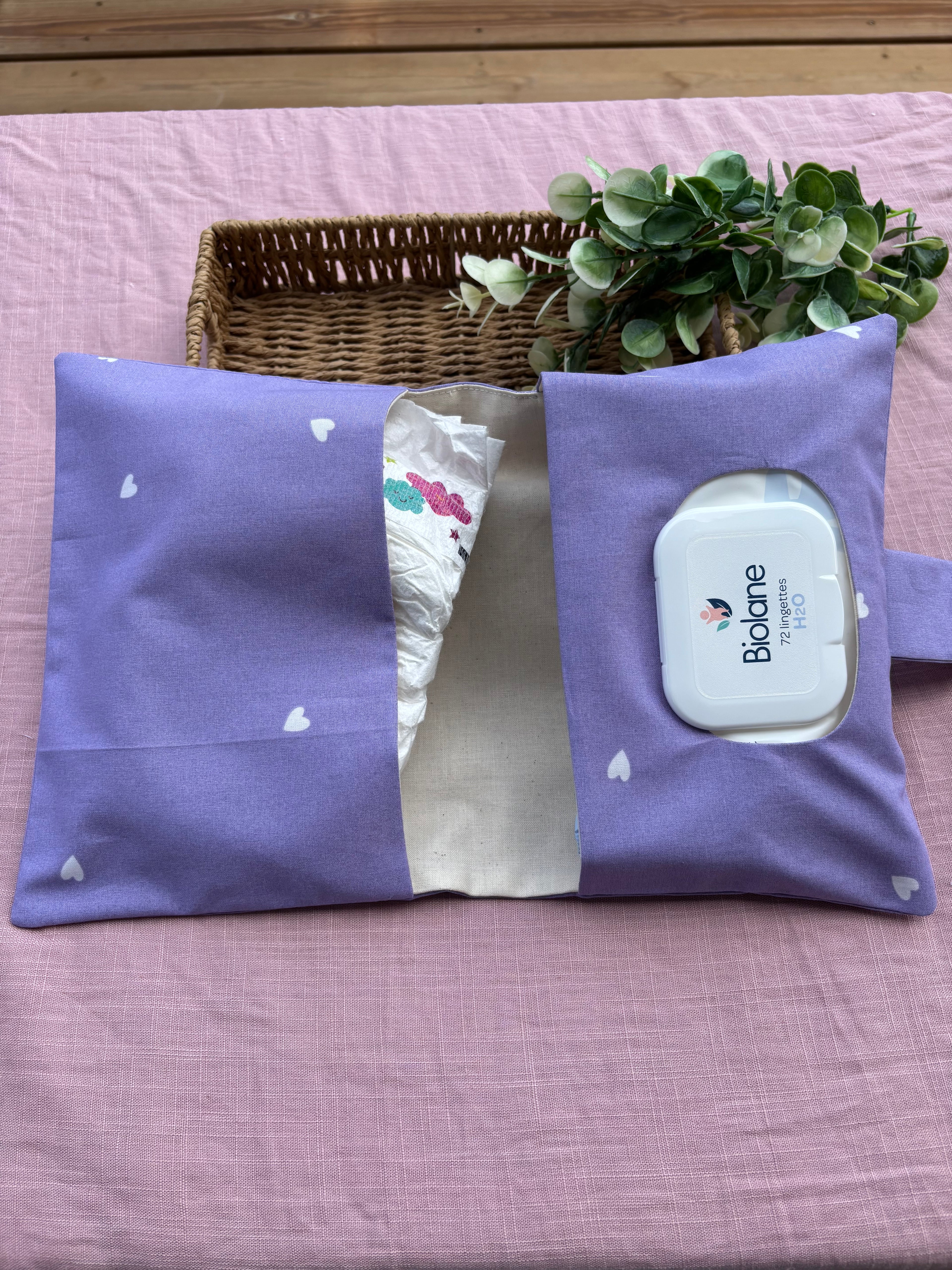 Pochette à langer nomade