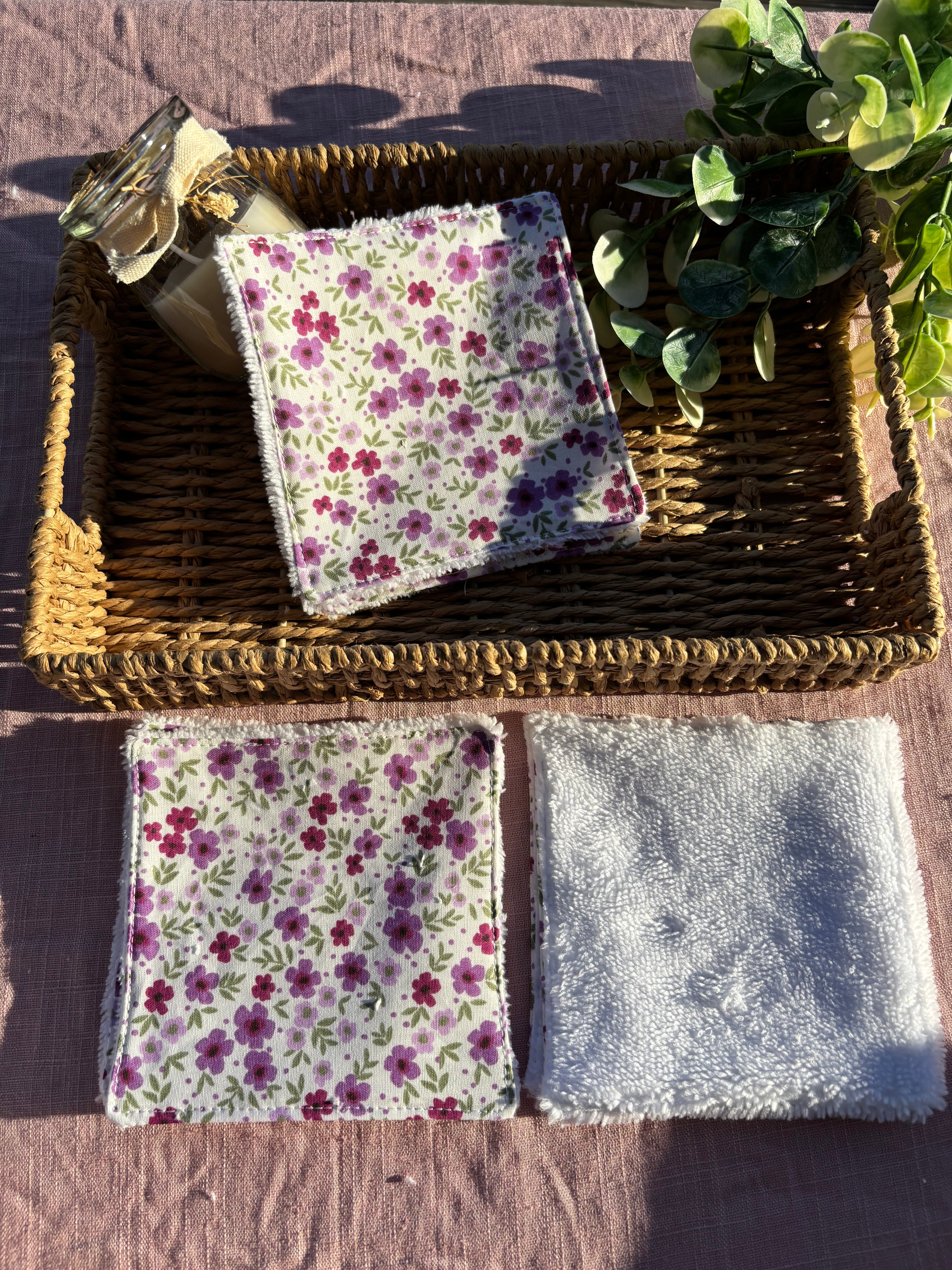 Lot de 6 lingettes démaquillantes