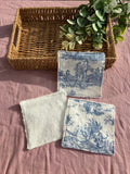 Lot de 3 Lingettes lavables