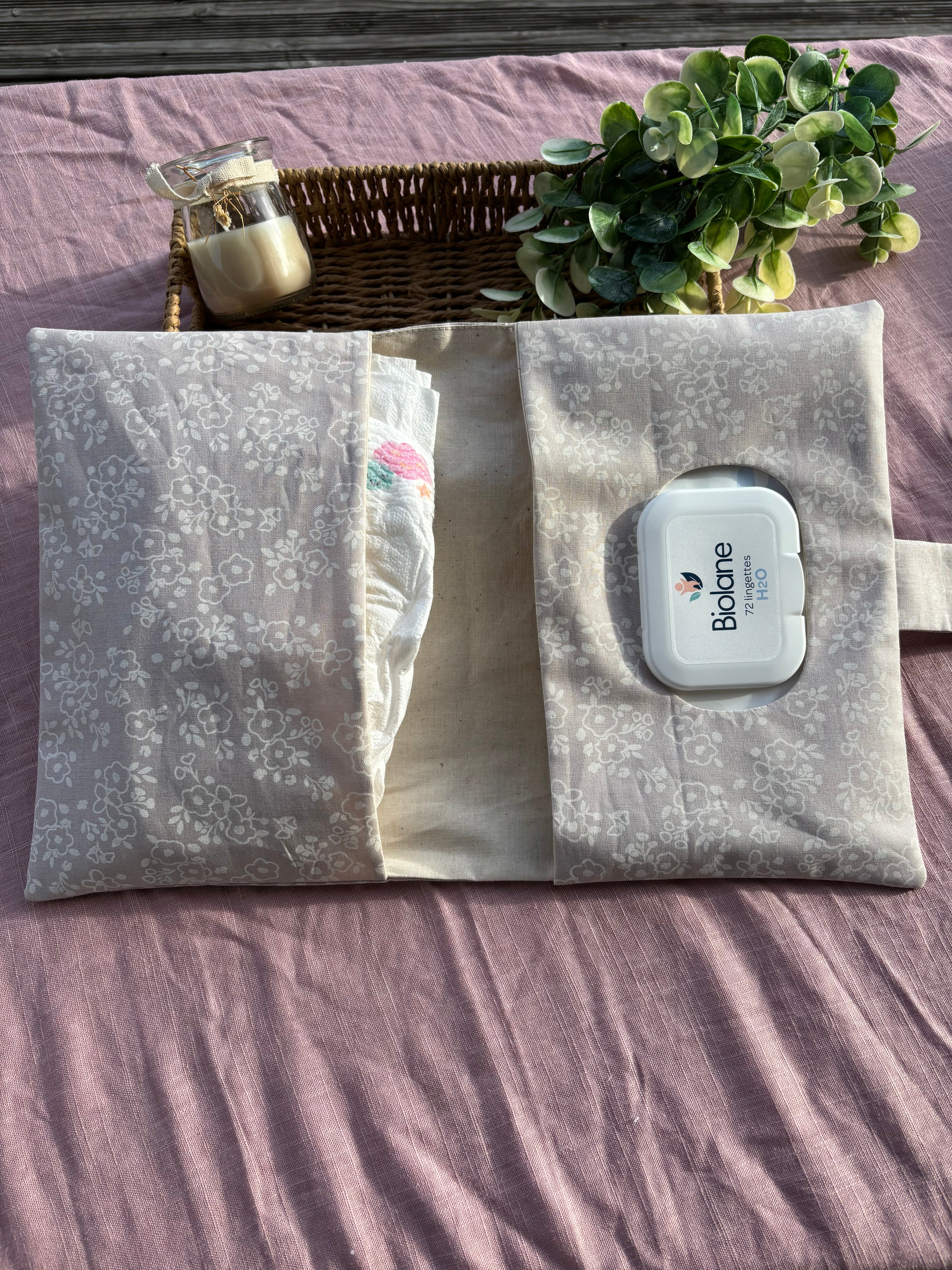 Pochette à langer nomade