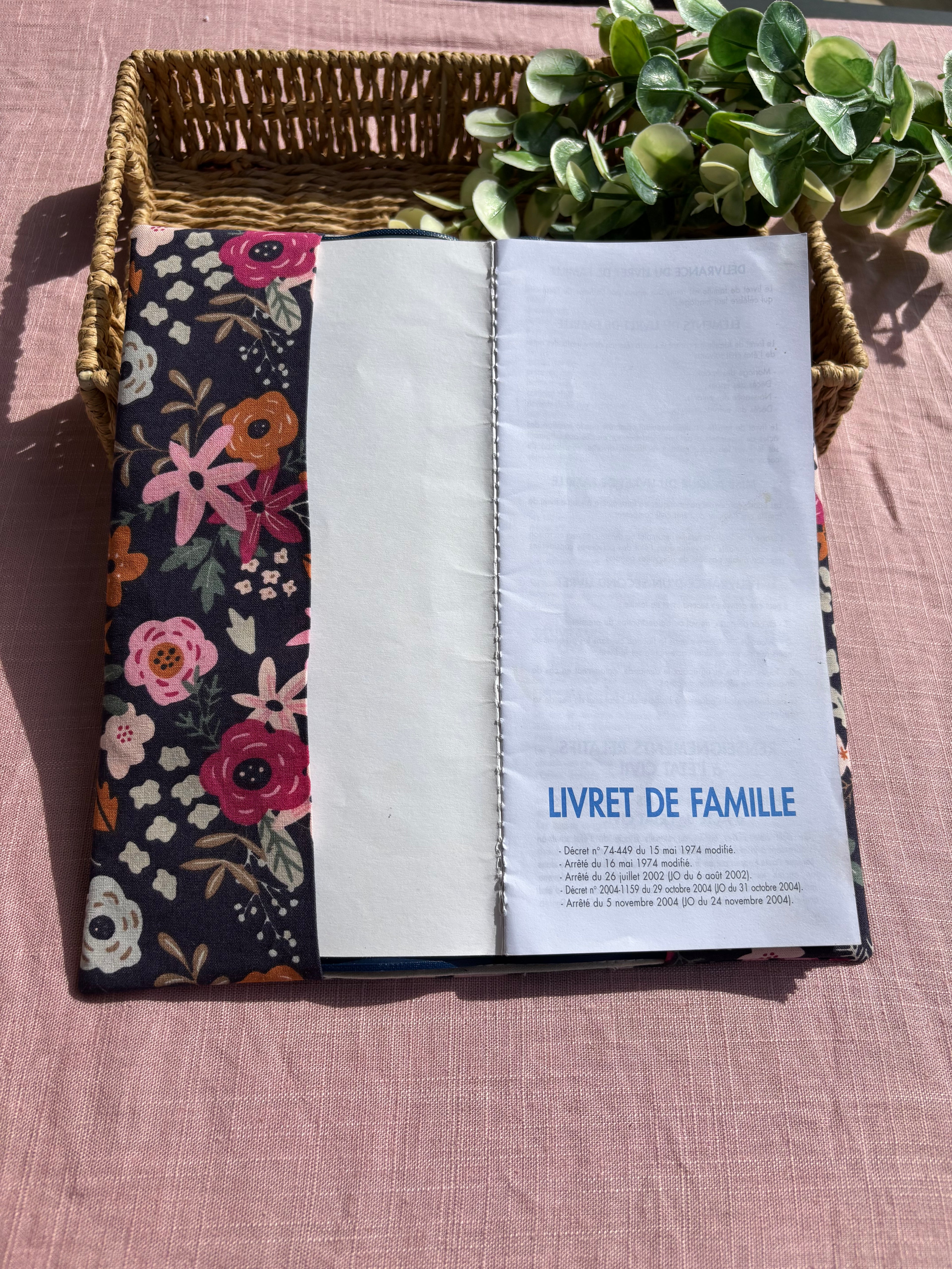 Protège livret de famille