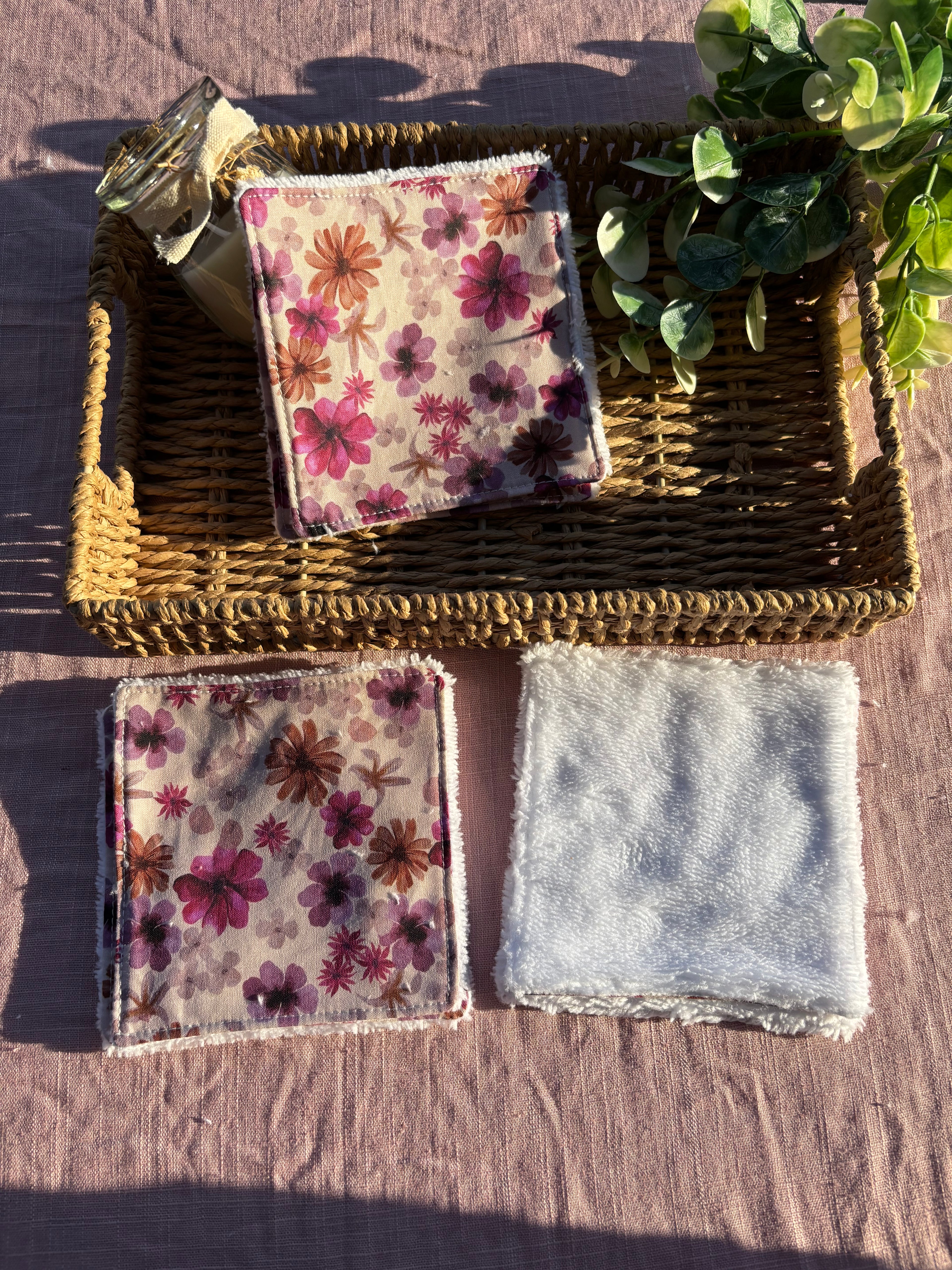 Lot de 6 lingettes démaquillantes