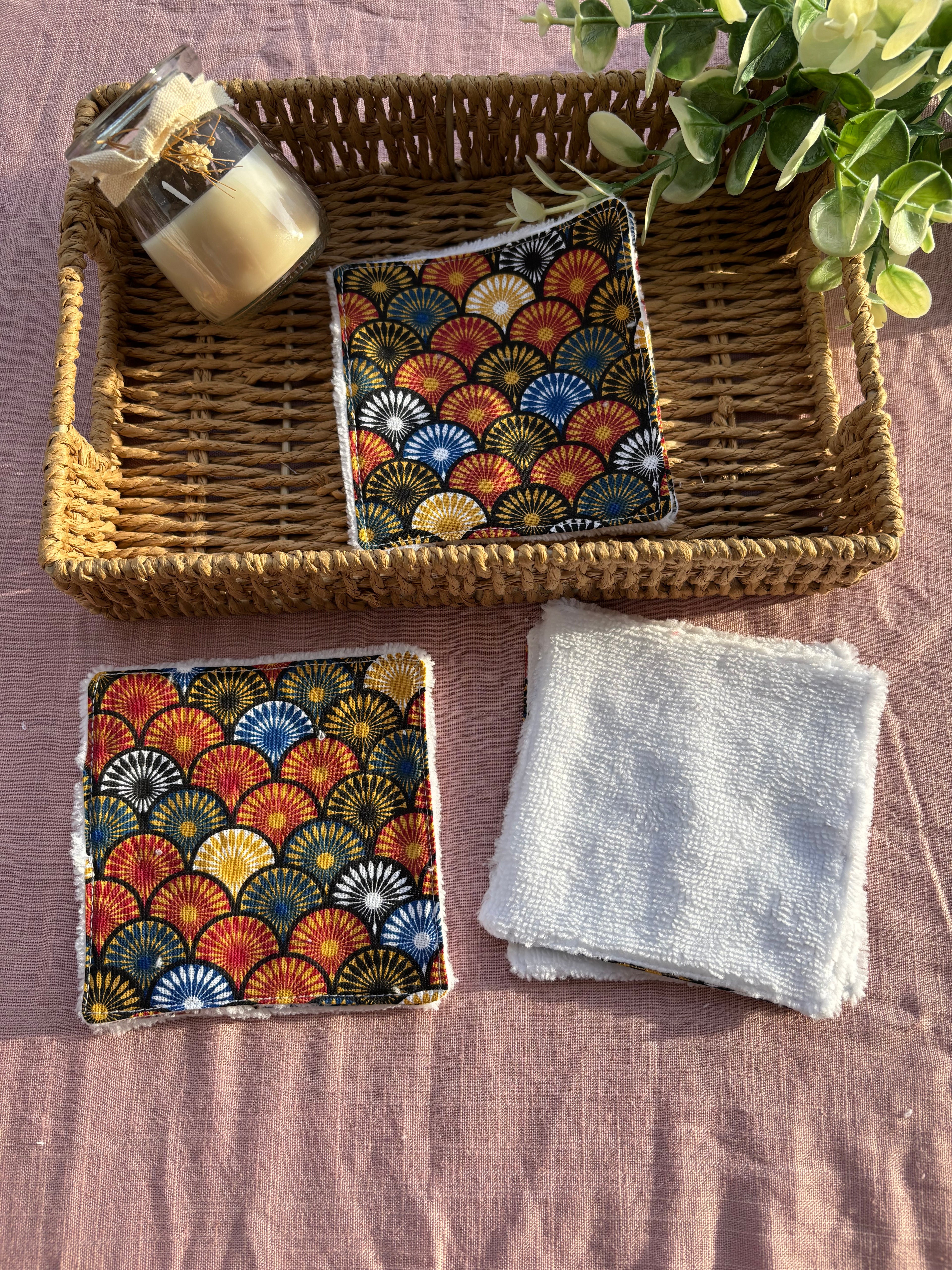 Lot de 6 lingettes démaquillantes