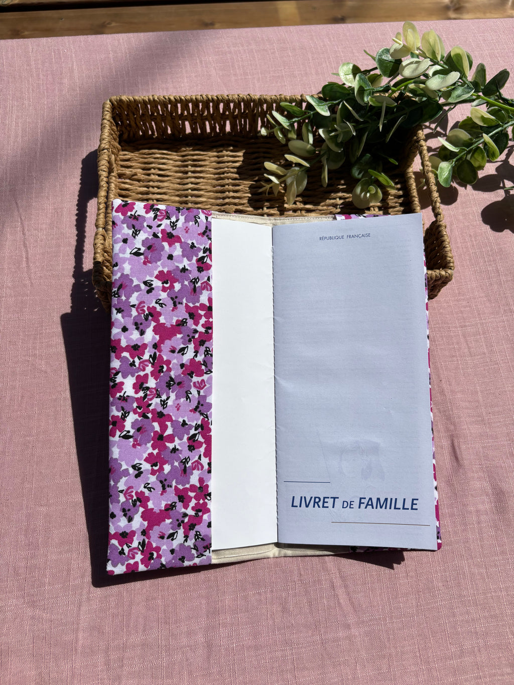 Protège livret de famille