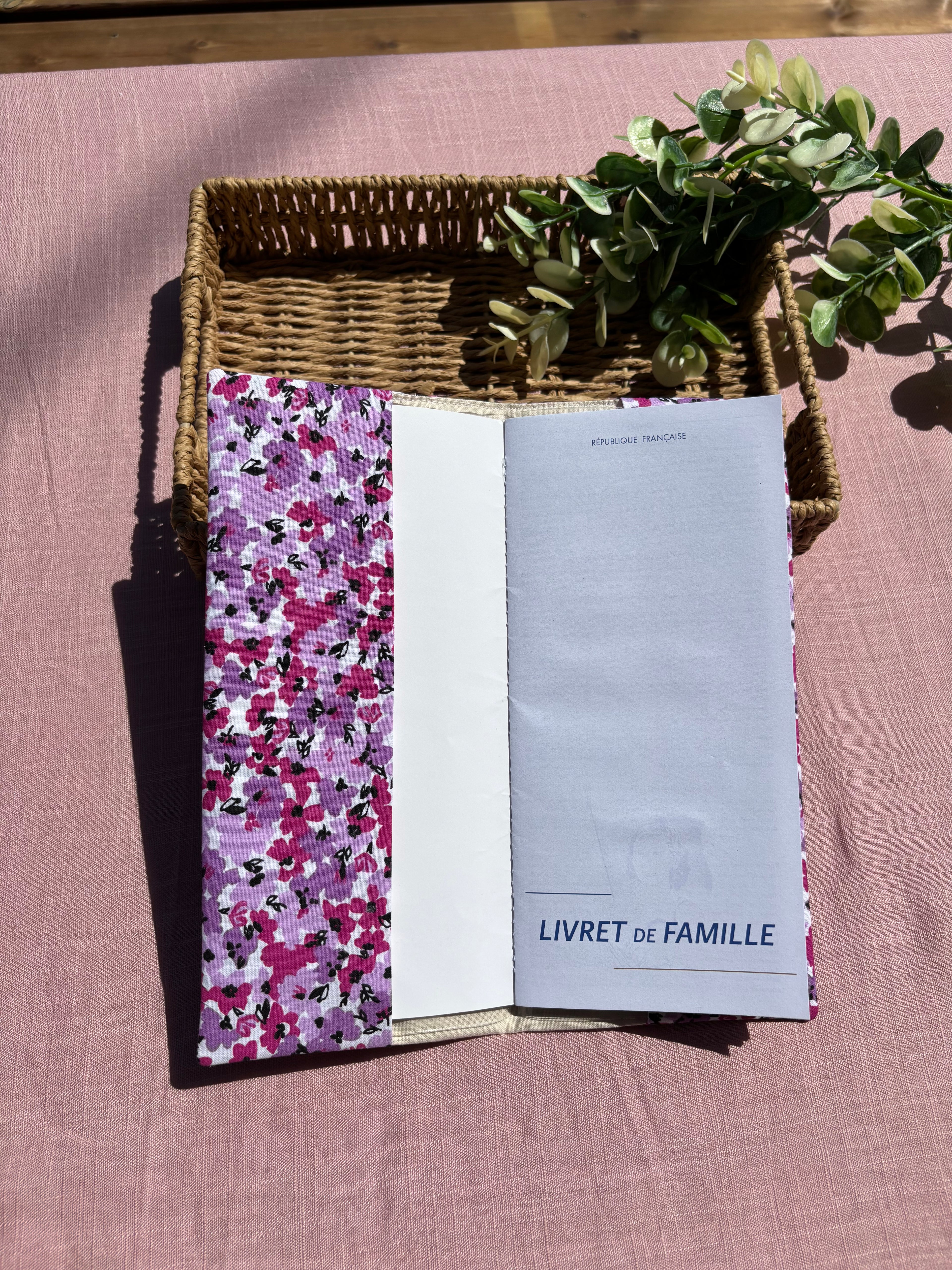 Protège livret de famille