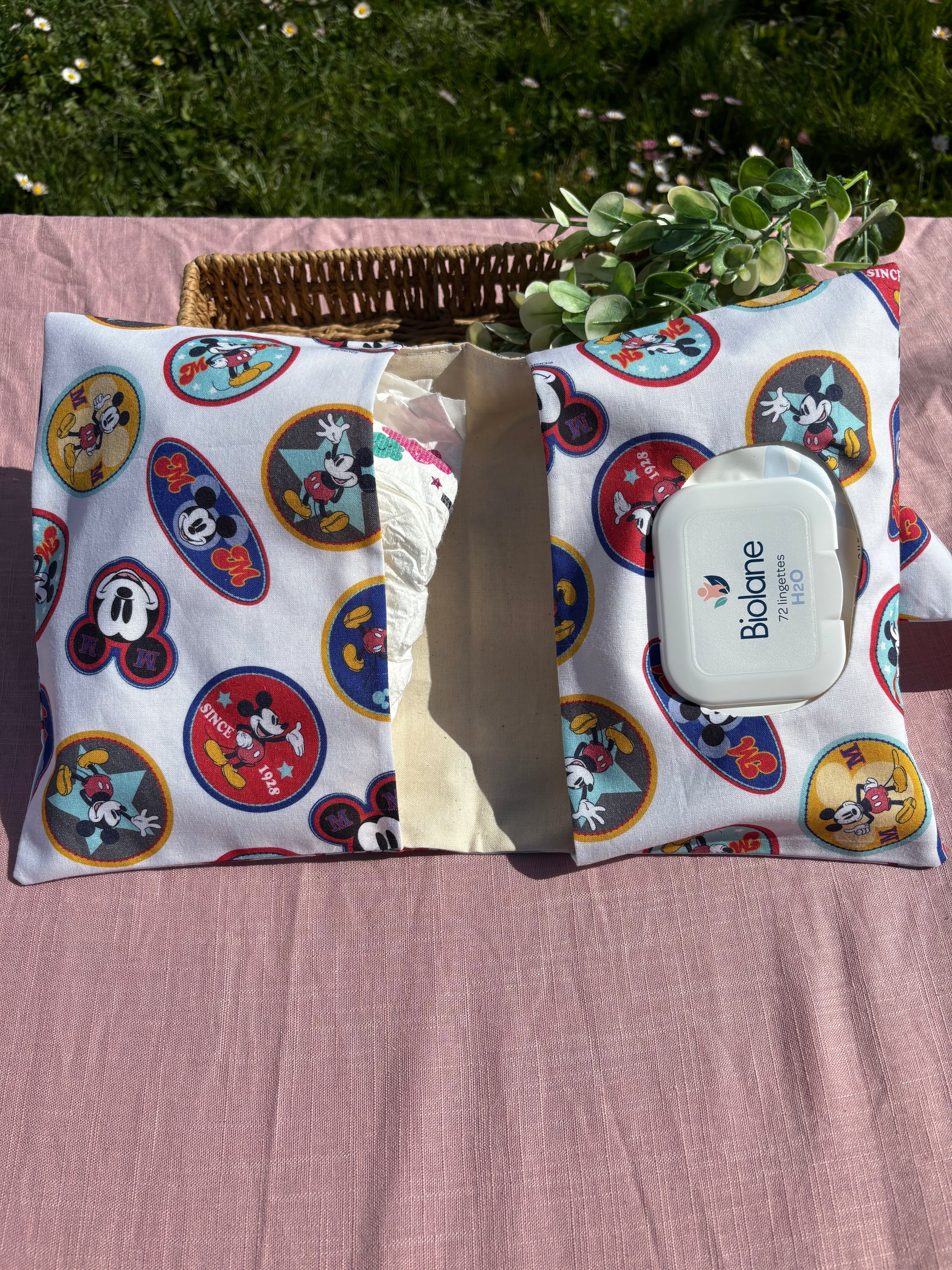 Pochette à langer nomade