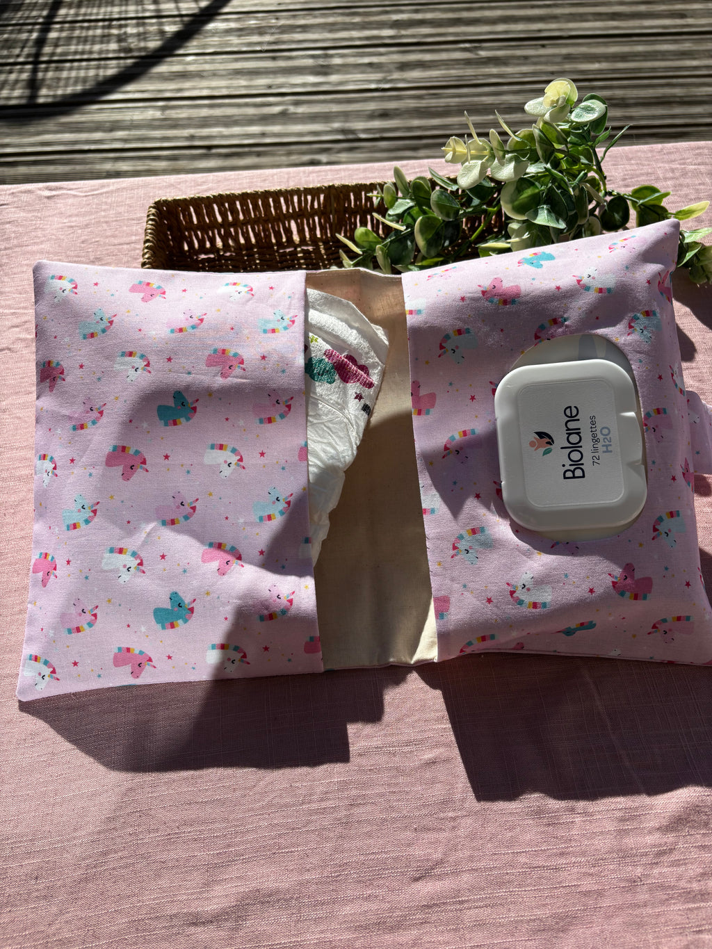 Pochette à langer nomade
