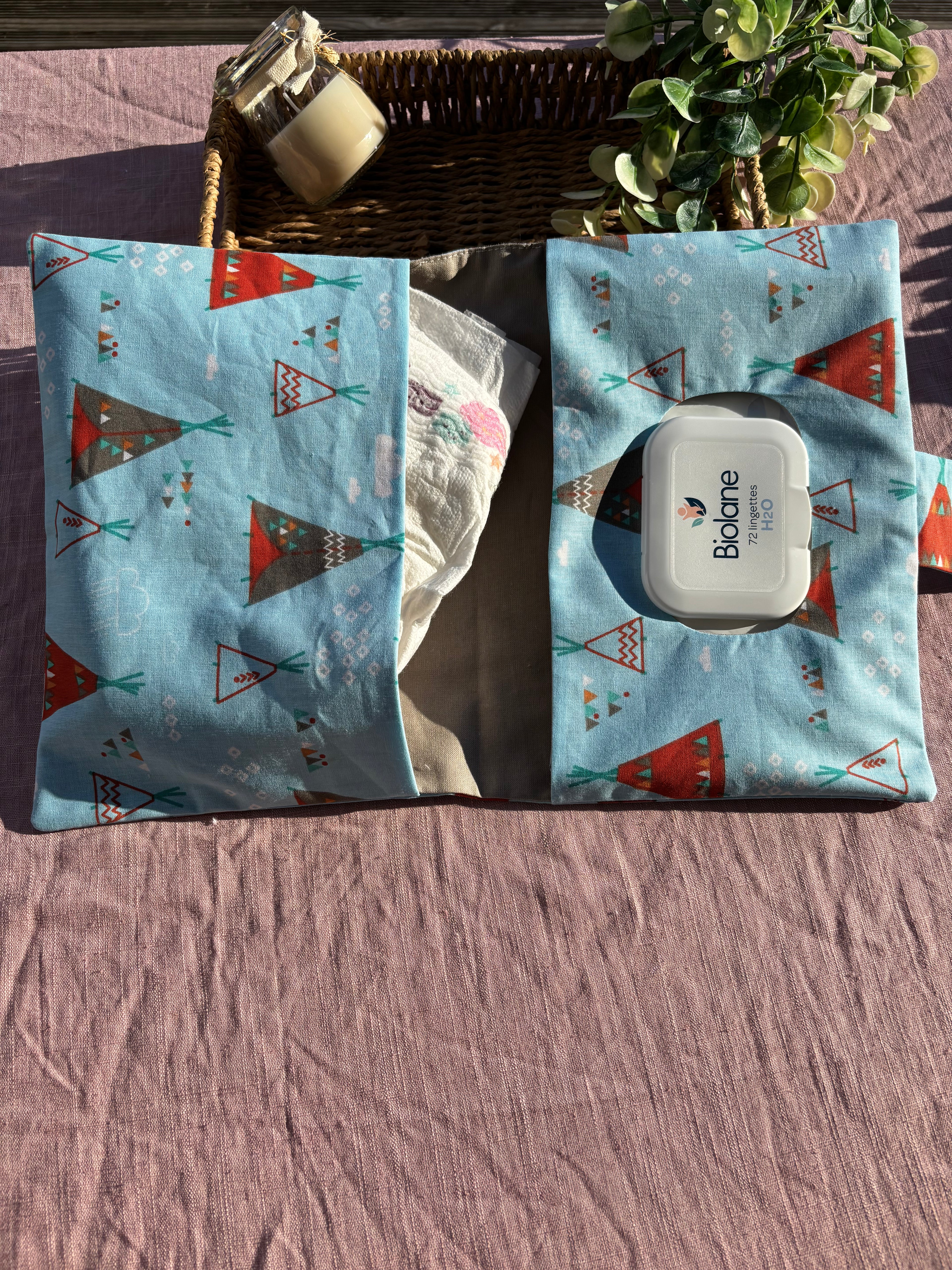 Pochette à langer nomade