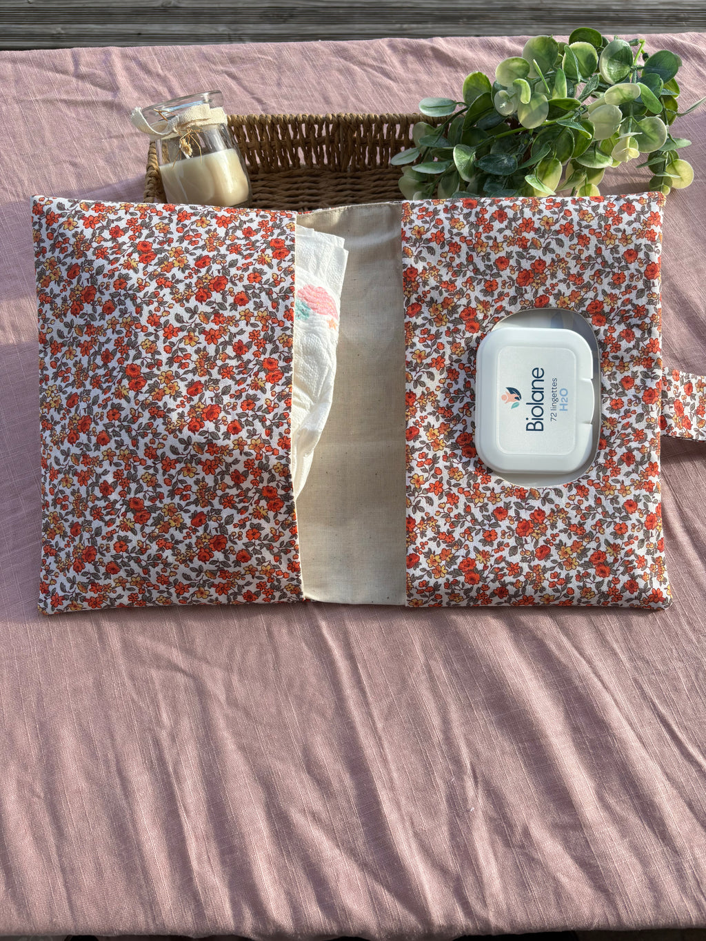 Pochette à langer nomade